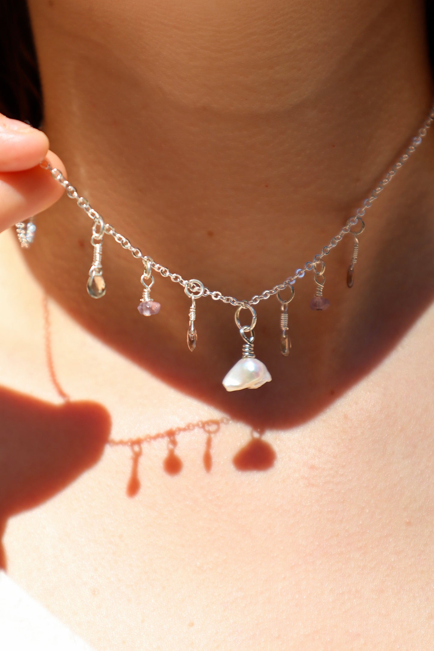 Freshwater Pearl Chain Bracelet