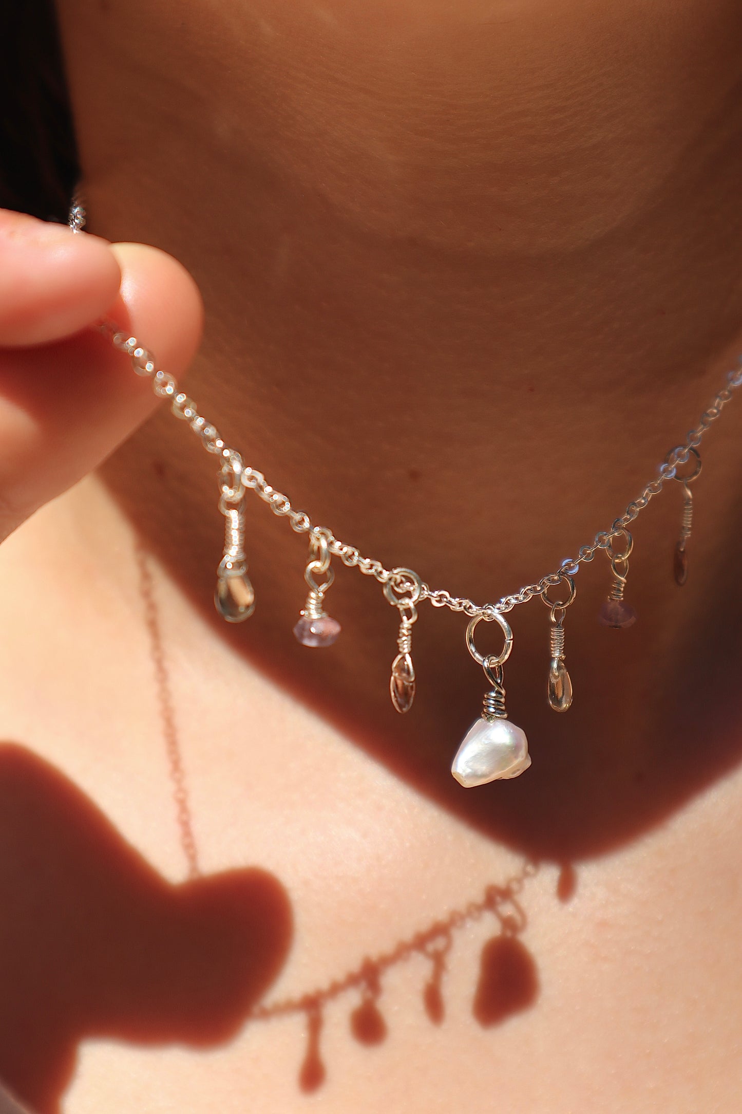 Freshwater Pearl Chain Bracelet