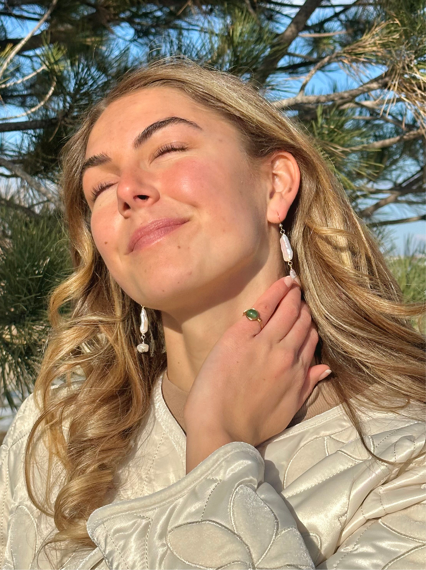 Baroque Pearl Dangles