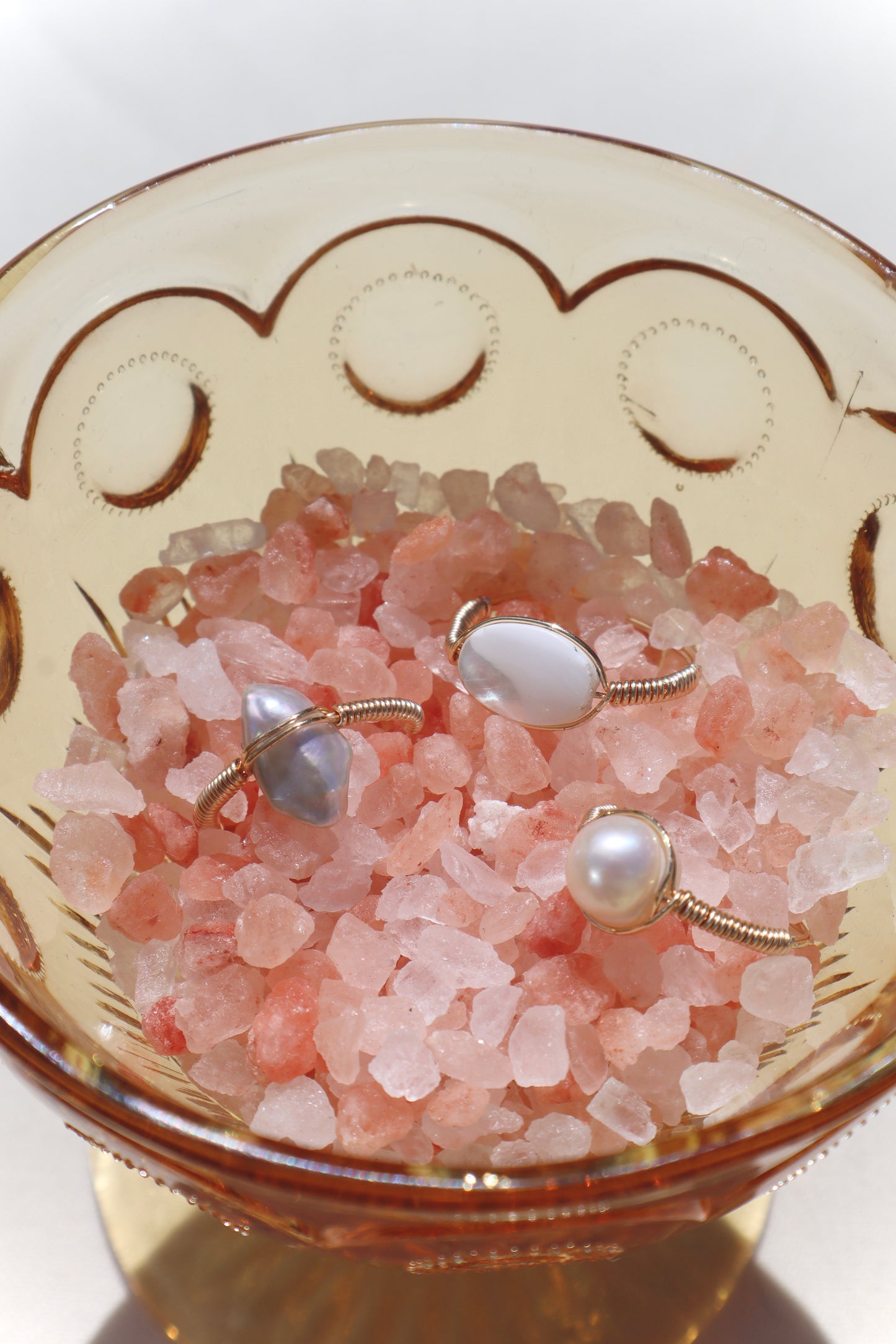 Genuine Freshwater Pearl Rings