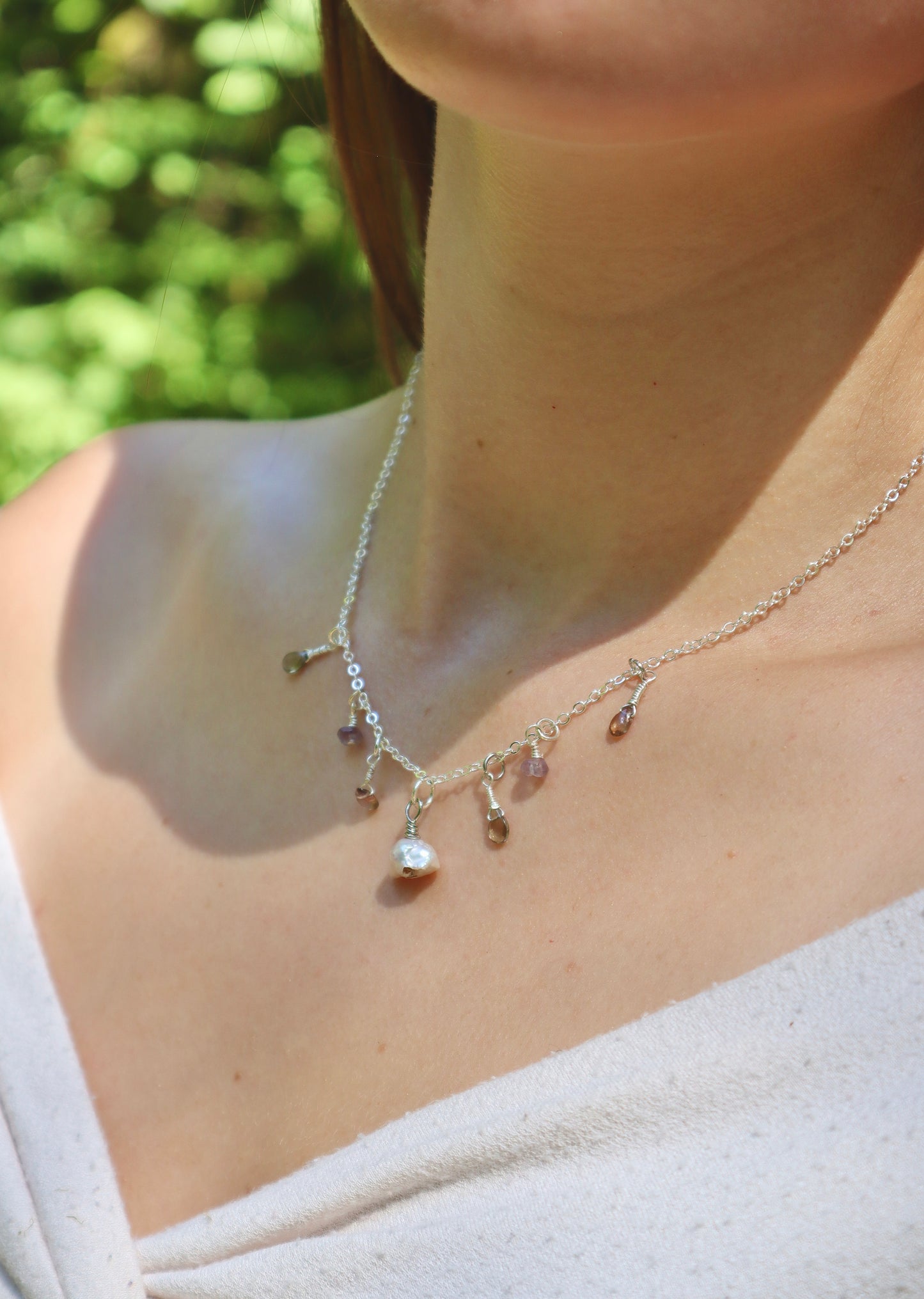 Freshwater Pearl Chain Bracelet