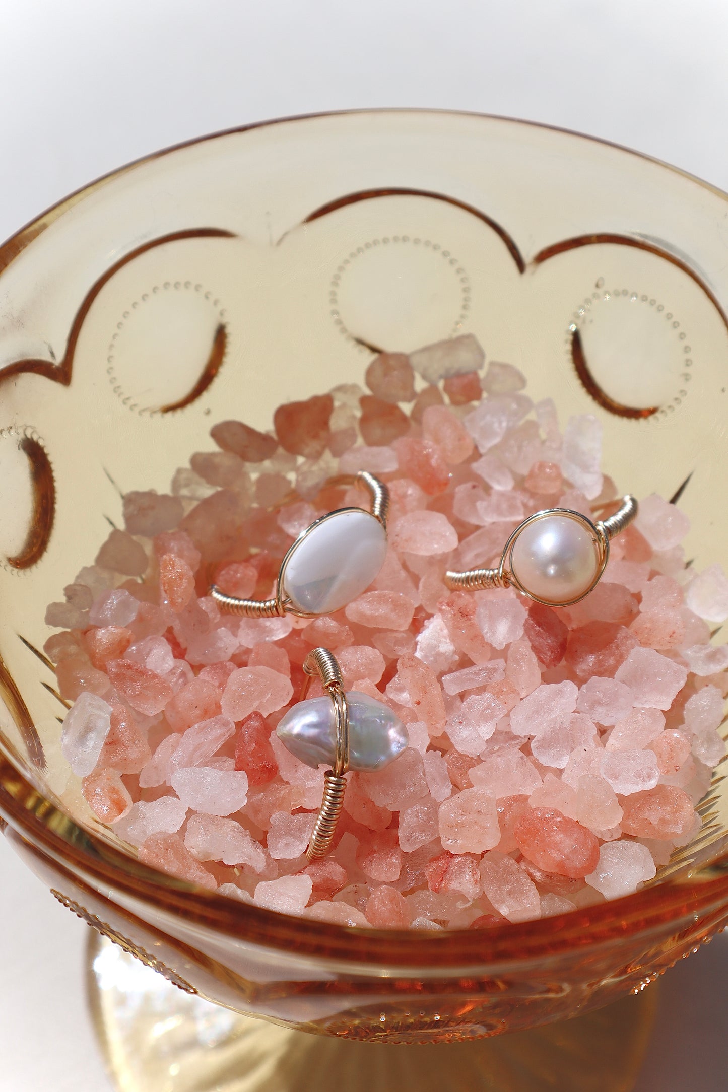 Genuine Freshwater Pearl Rings