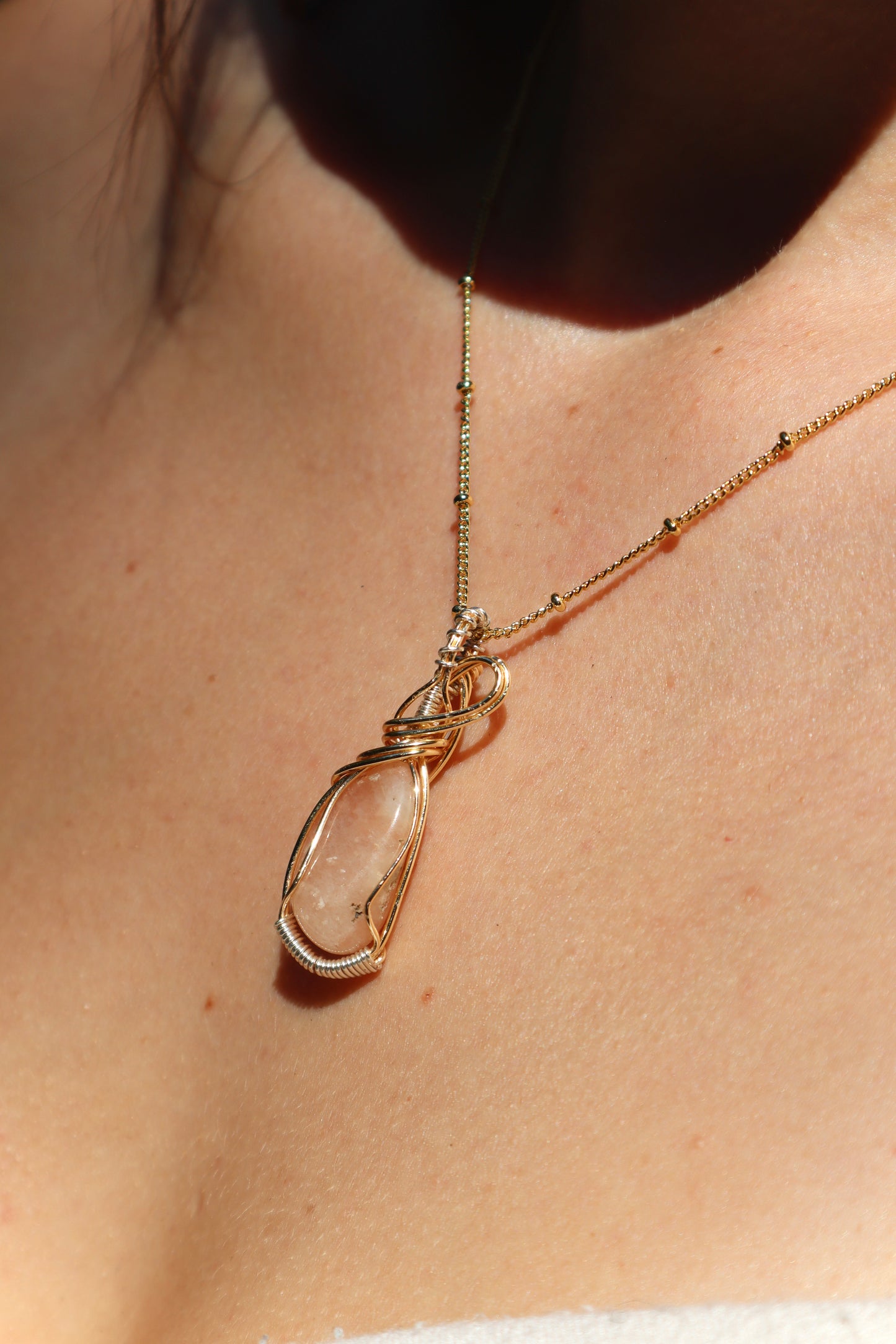 Sunstone Gemstone Pendant