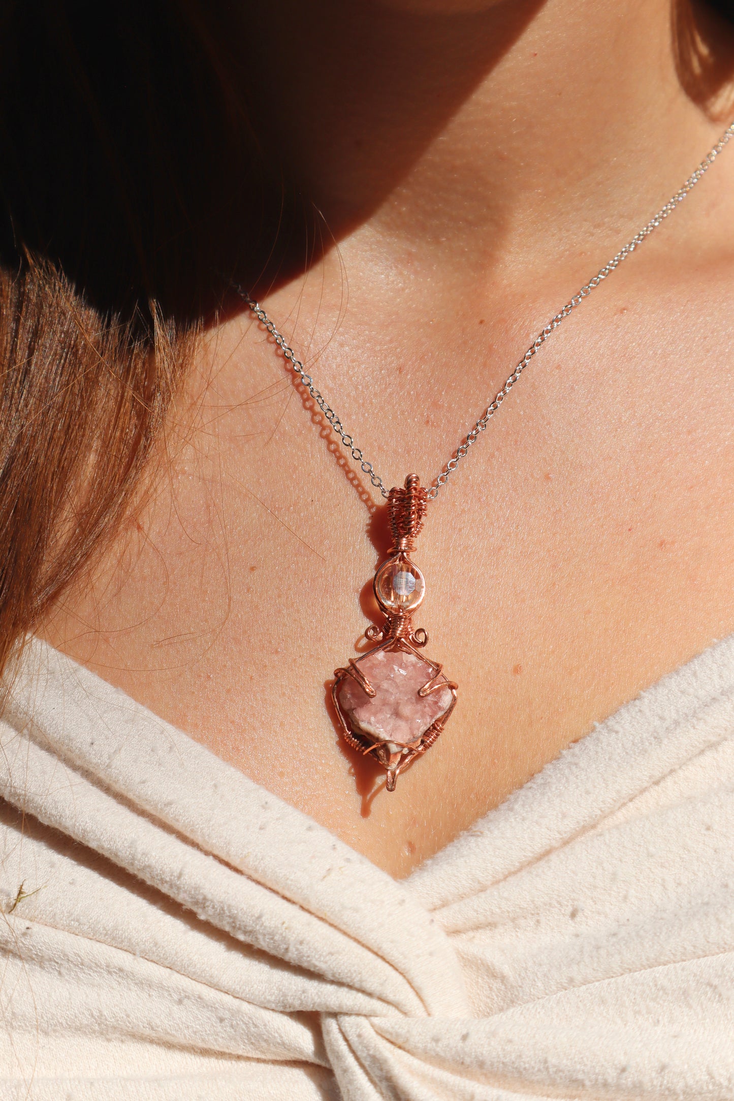 Pink Amethyst Pendant