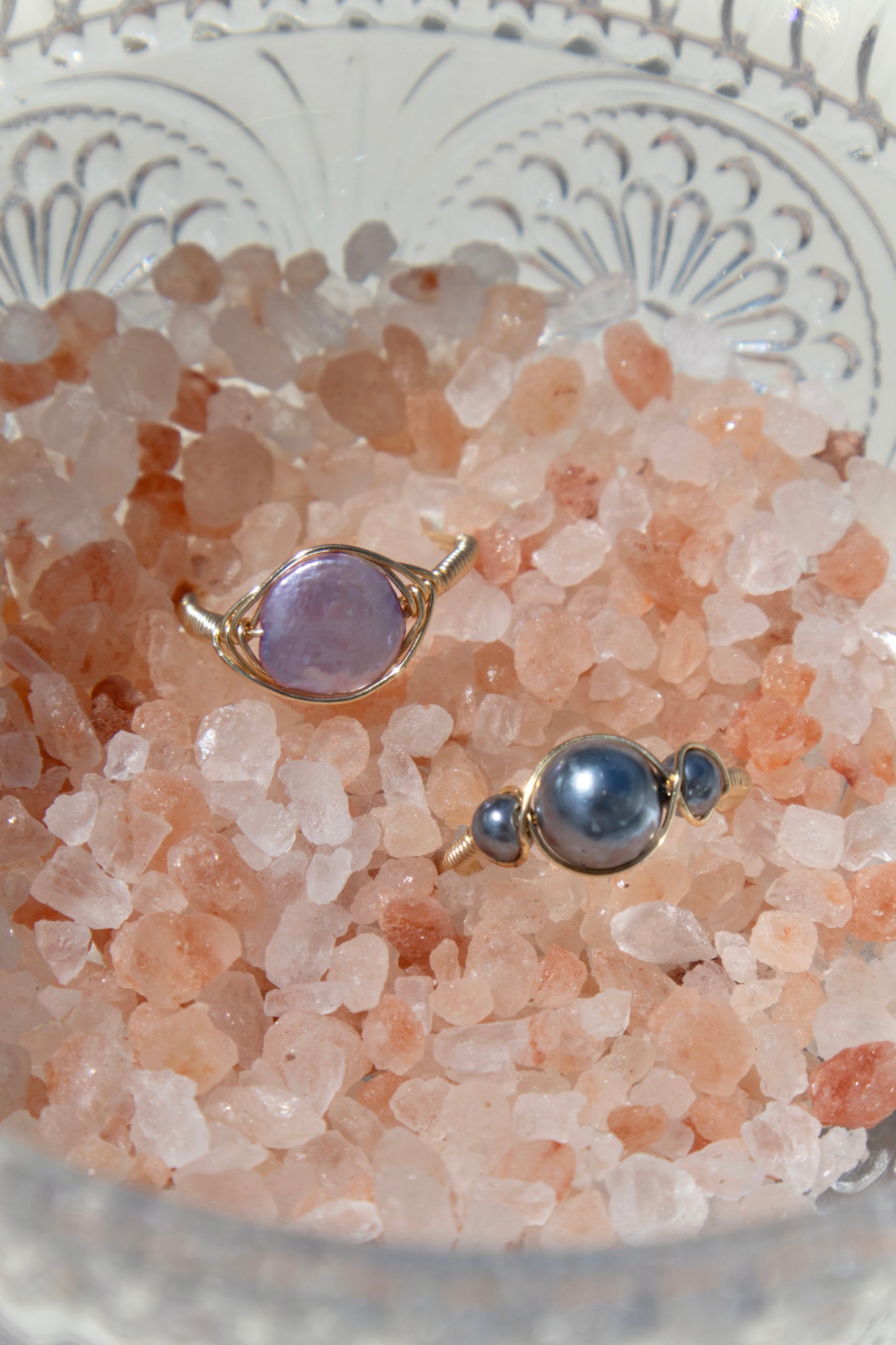Genuine Freshwater Pearl Rings