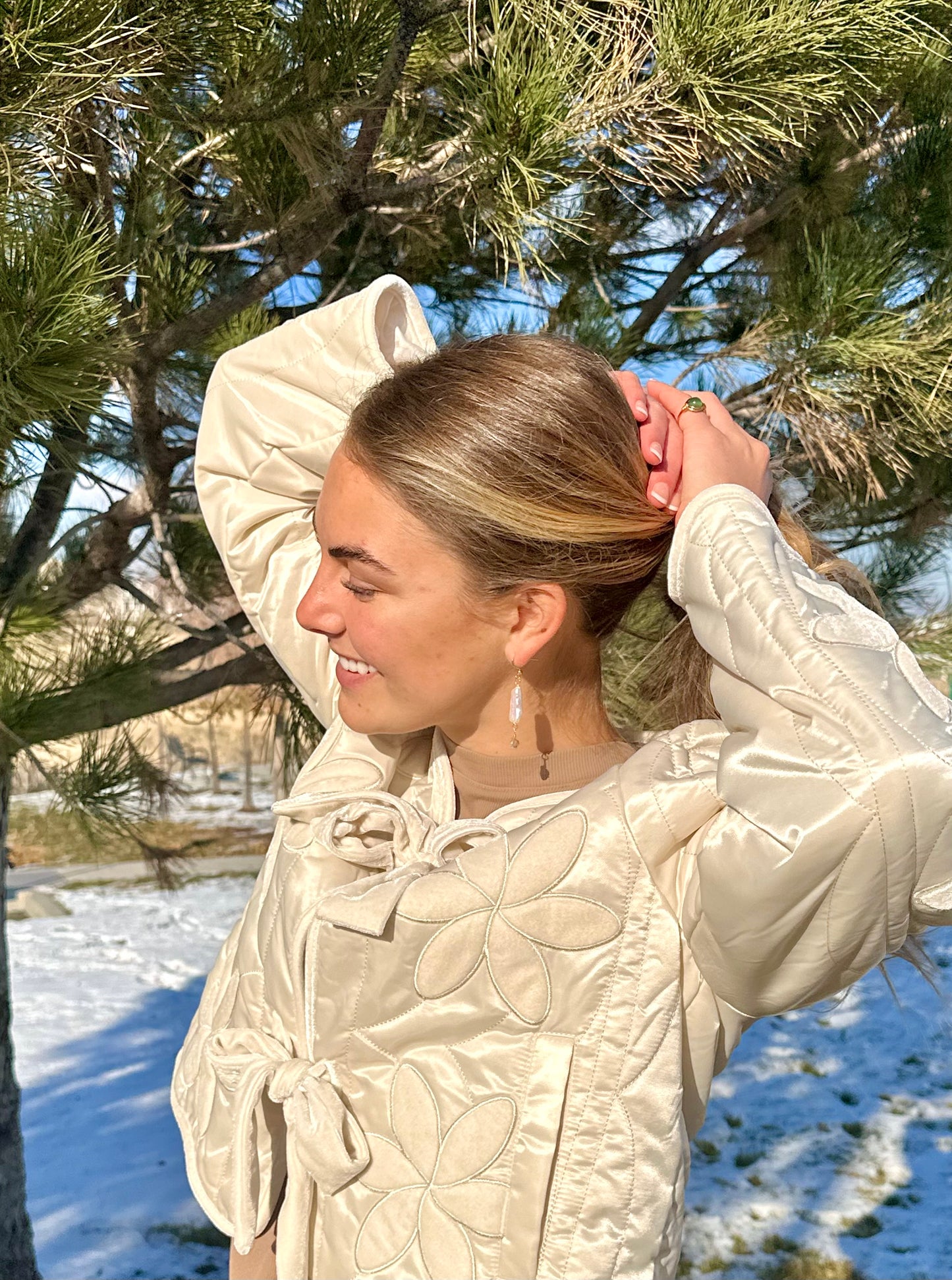 Baroque Pearl Dangles