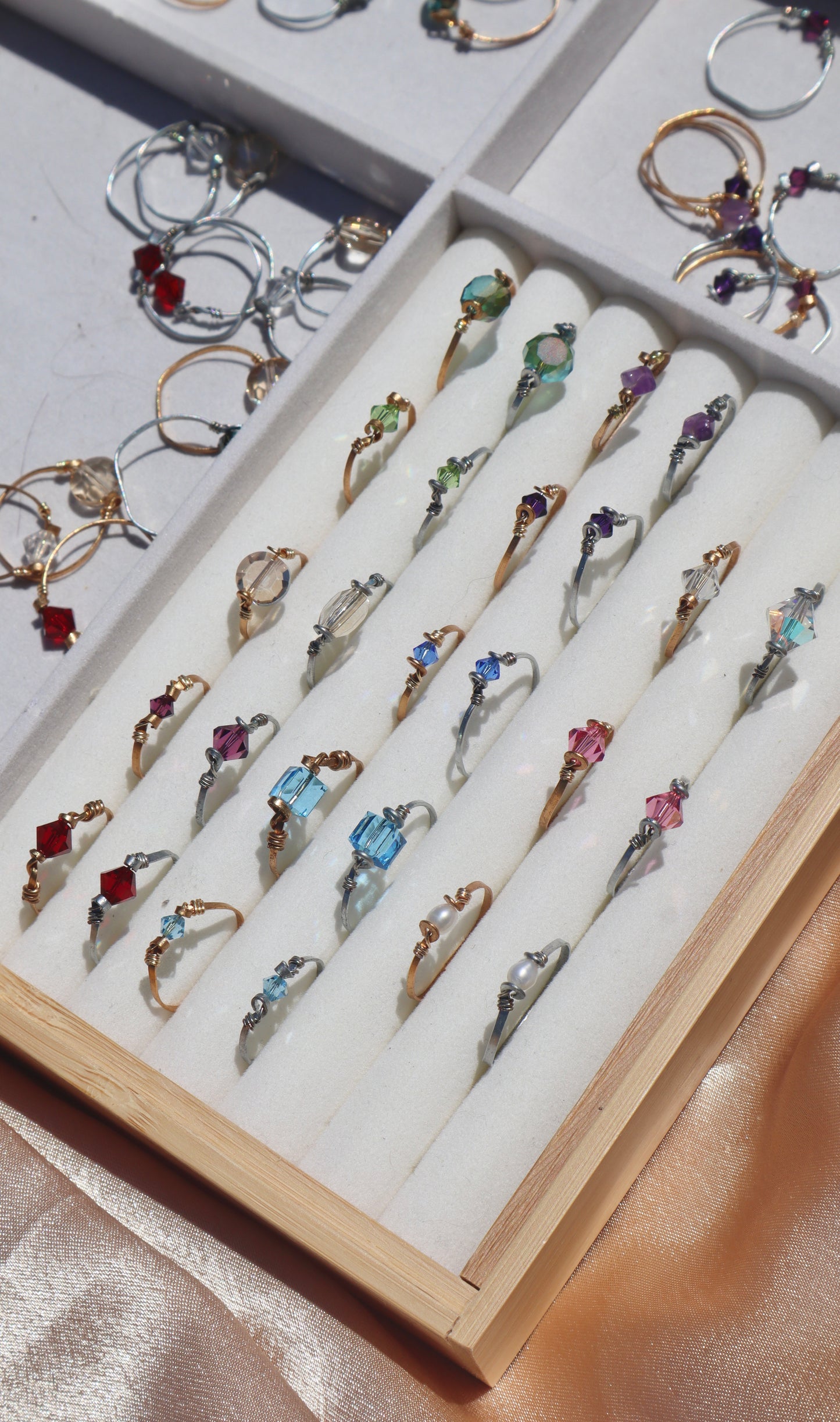 Birthstone Gem Rings