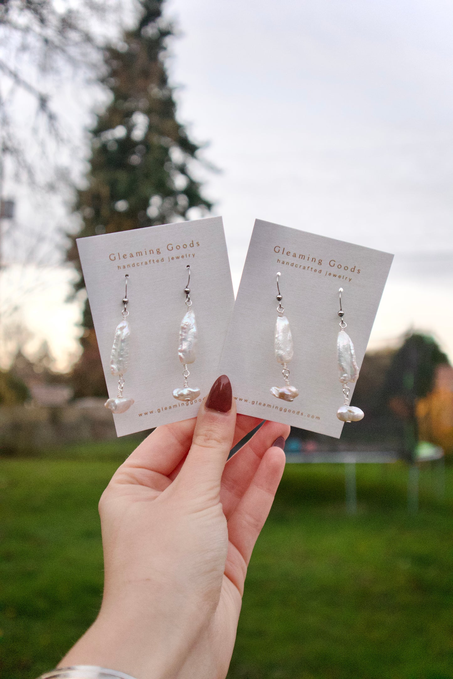 Baroque Pearl Dangles