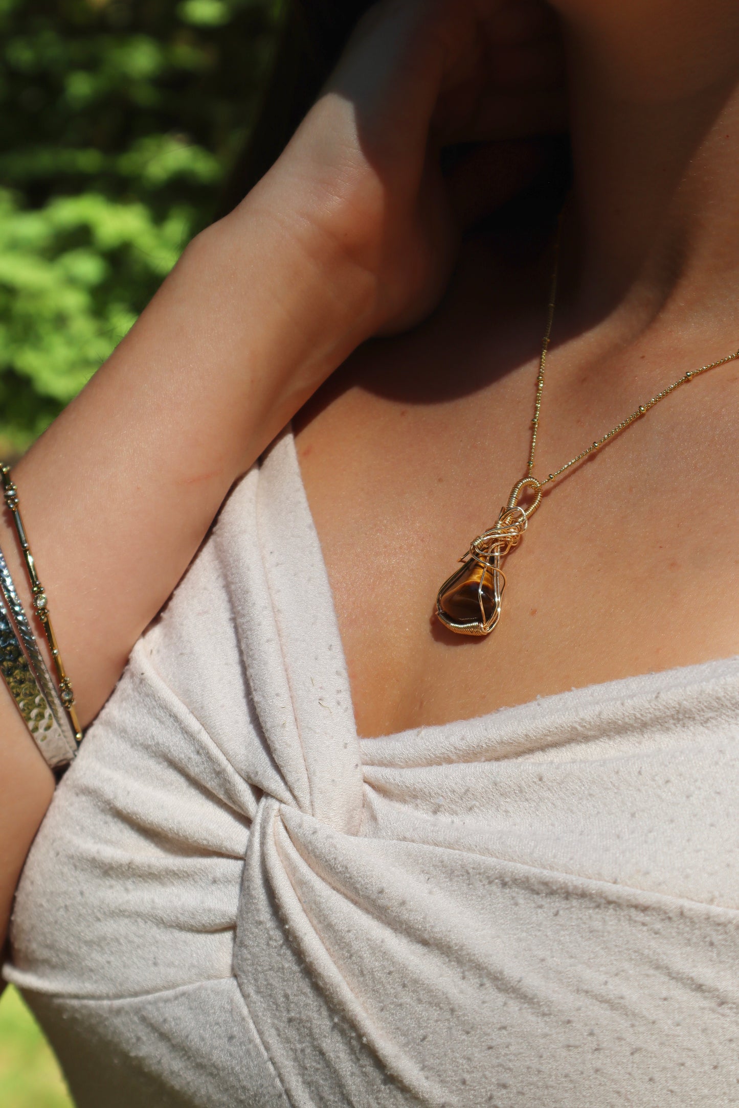 Tigers Eye Pendant