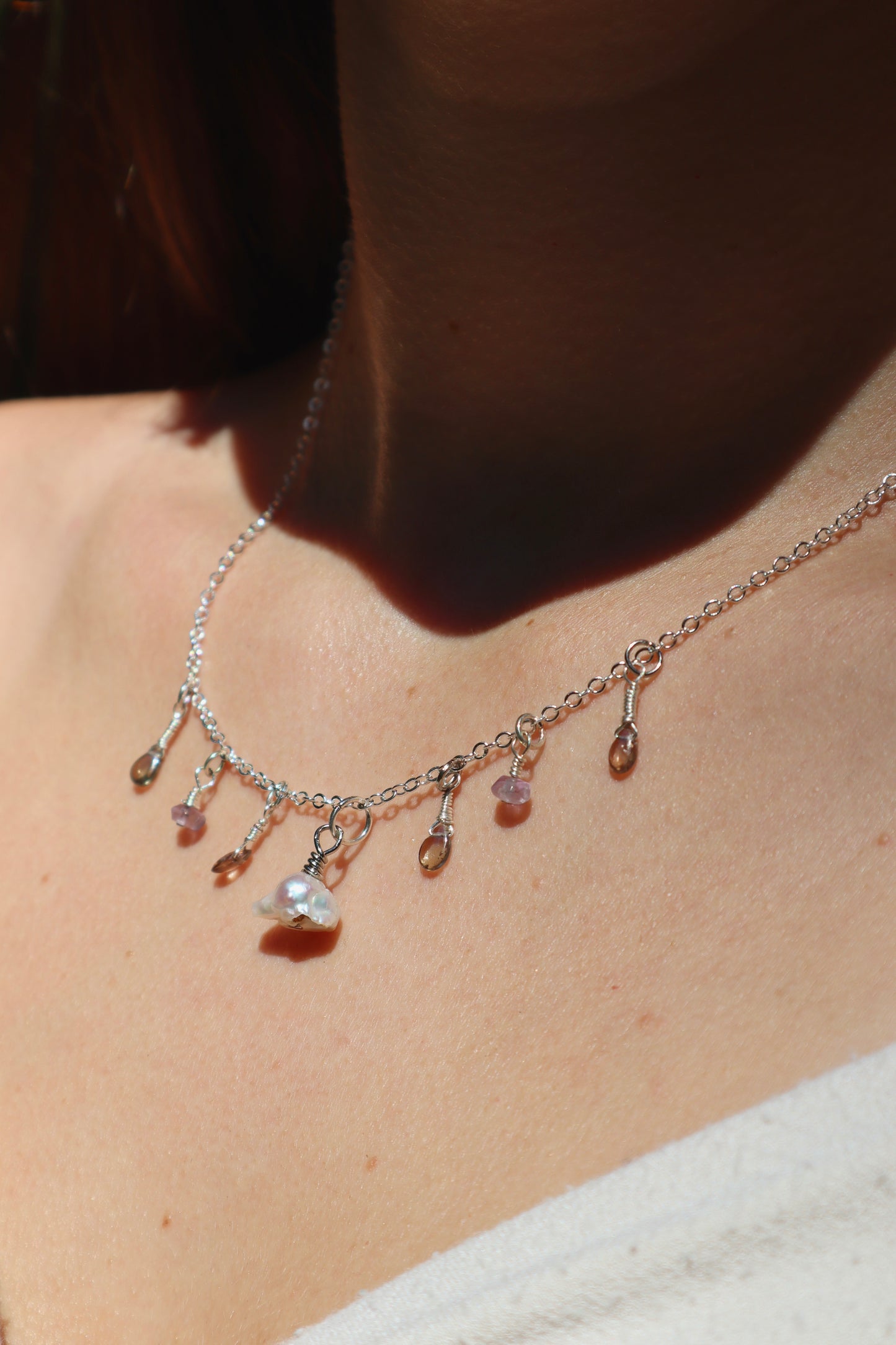 Freshwater Pearl Chain Bracelet