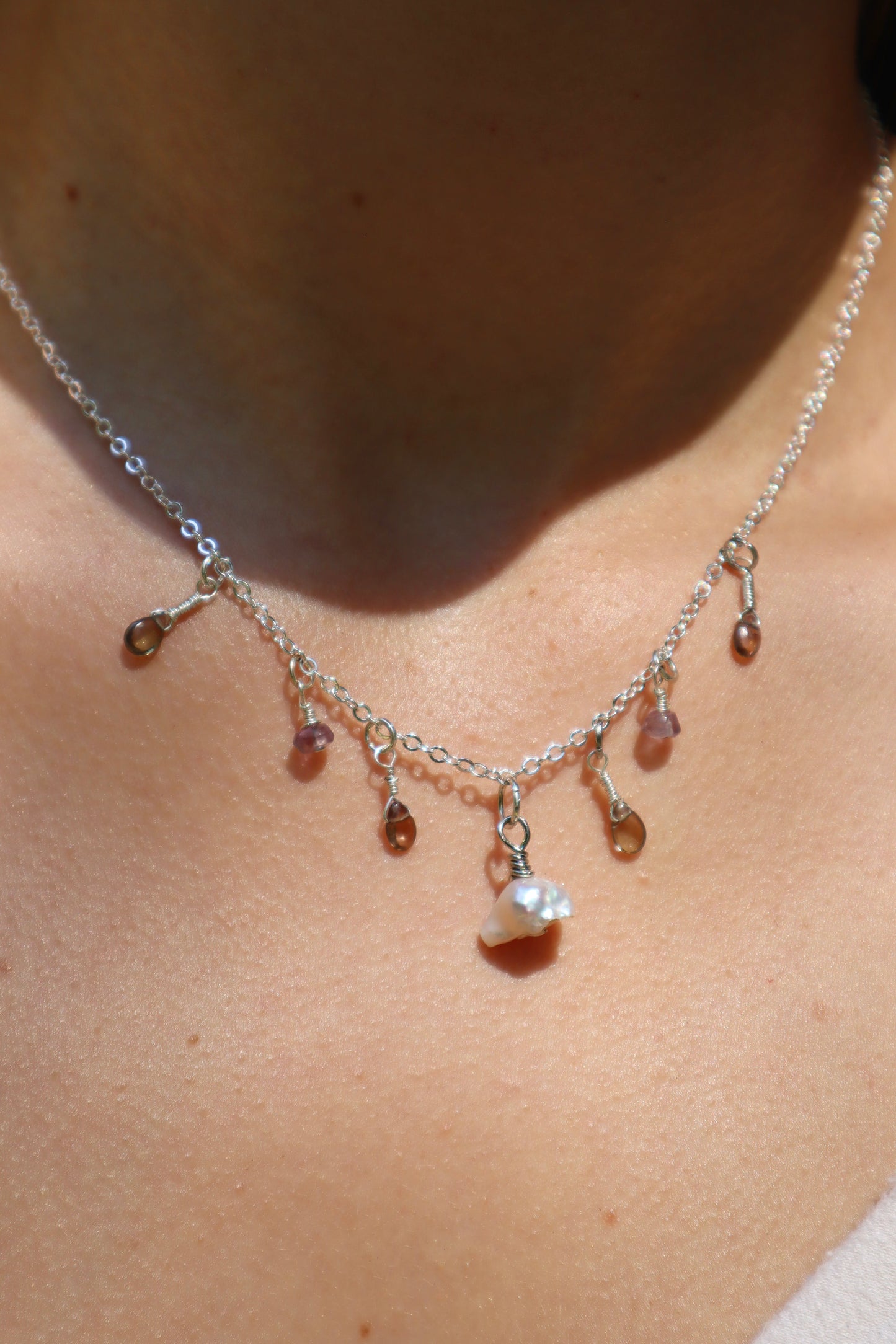 Freshwater Pearl Chain Bracelet