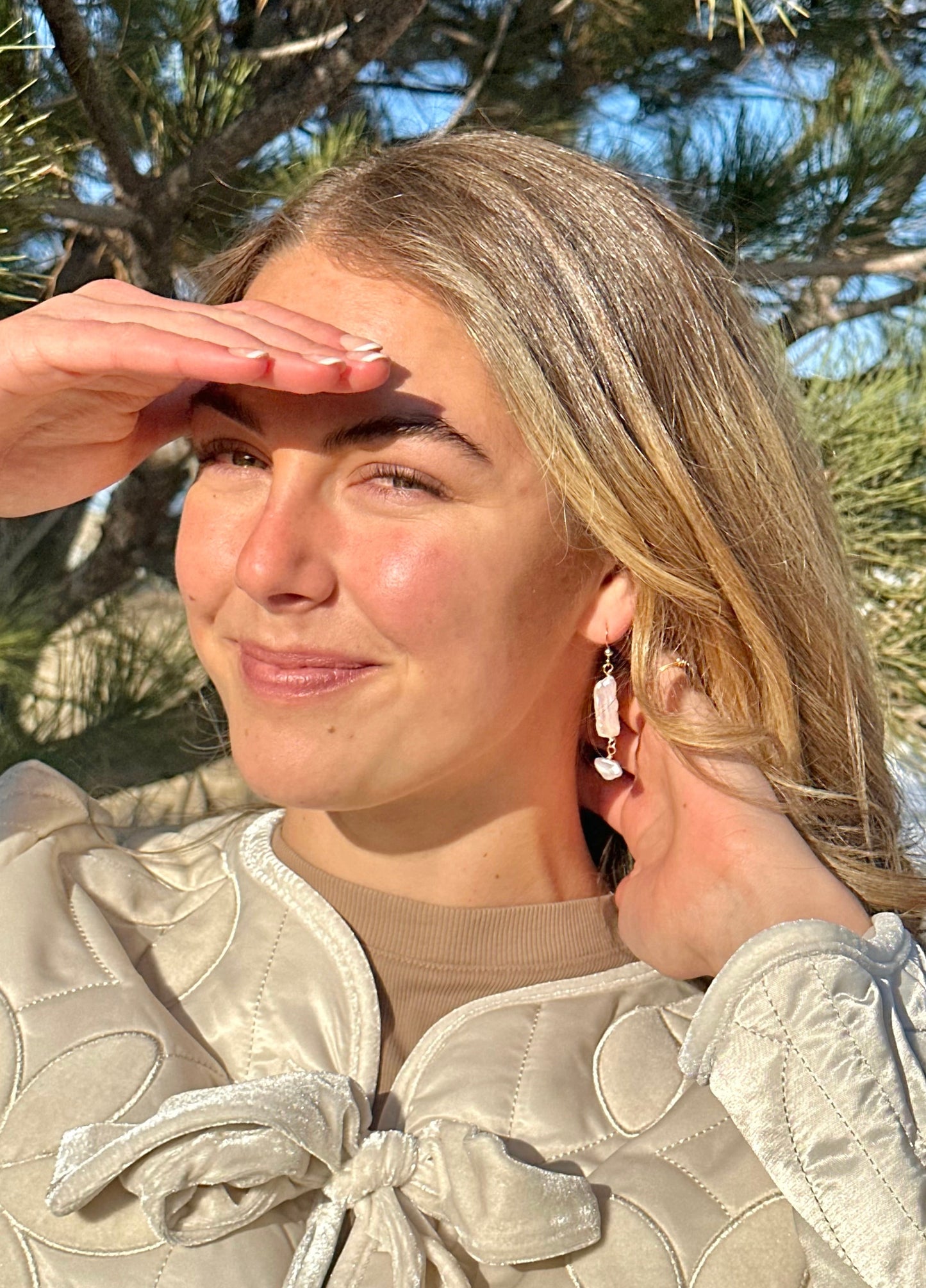 Baroque Pearl Dangles