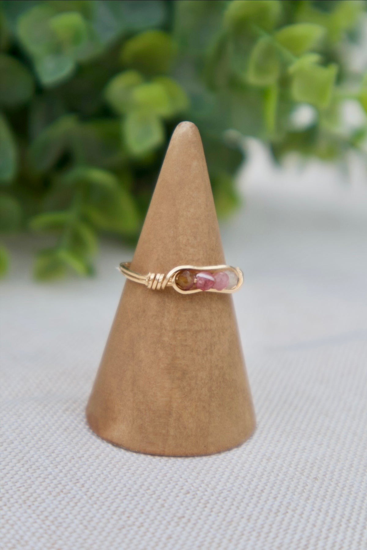 Pink Tourmaline Ring