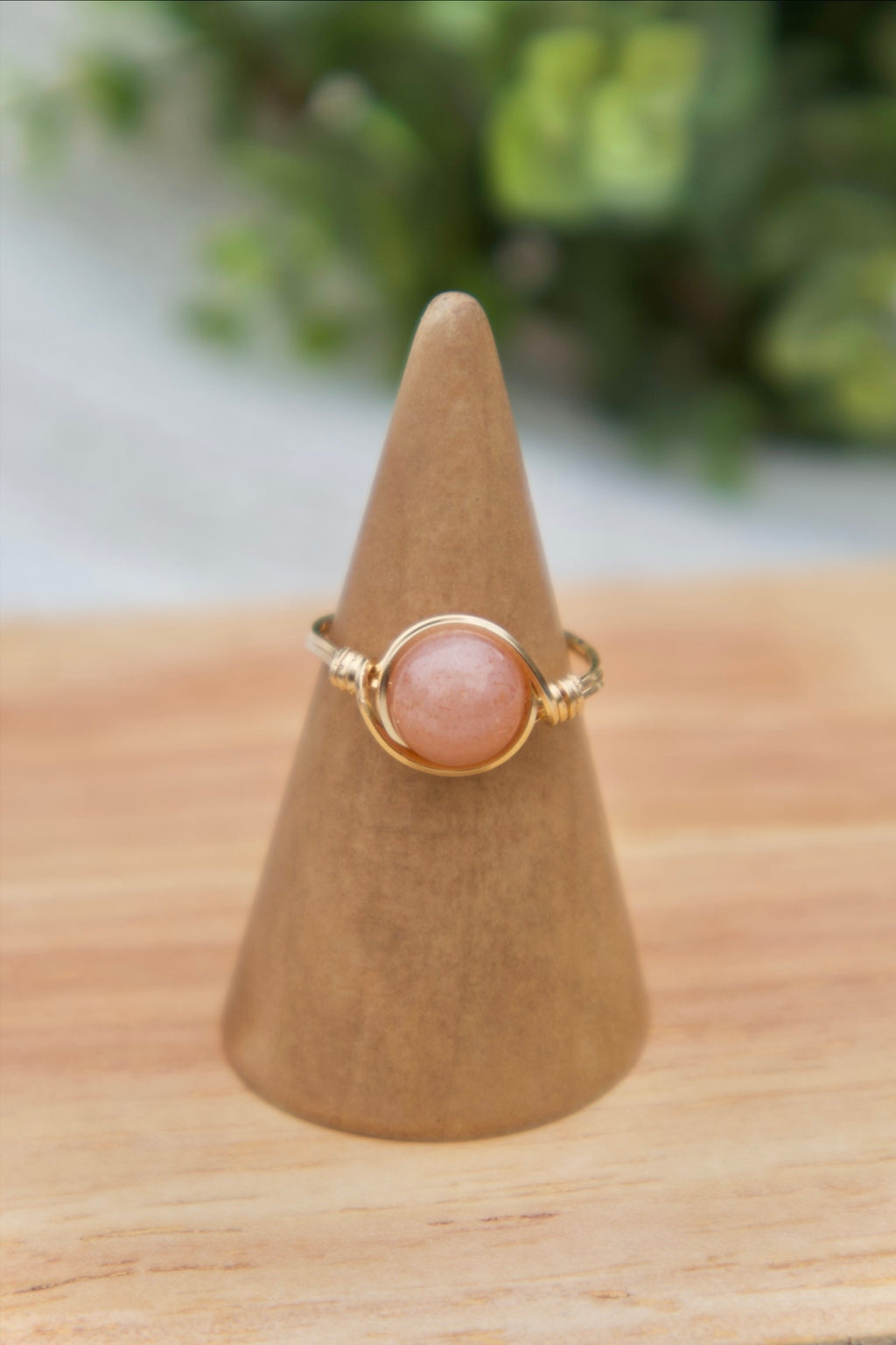 Sunstone Gemstone Ring