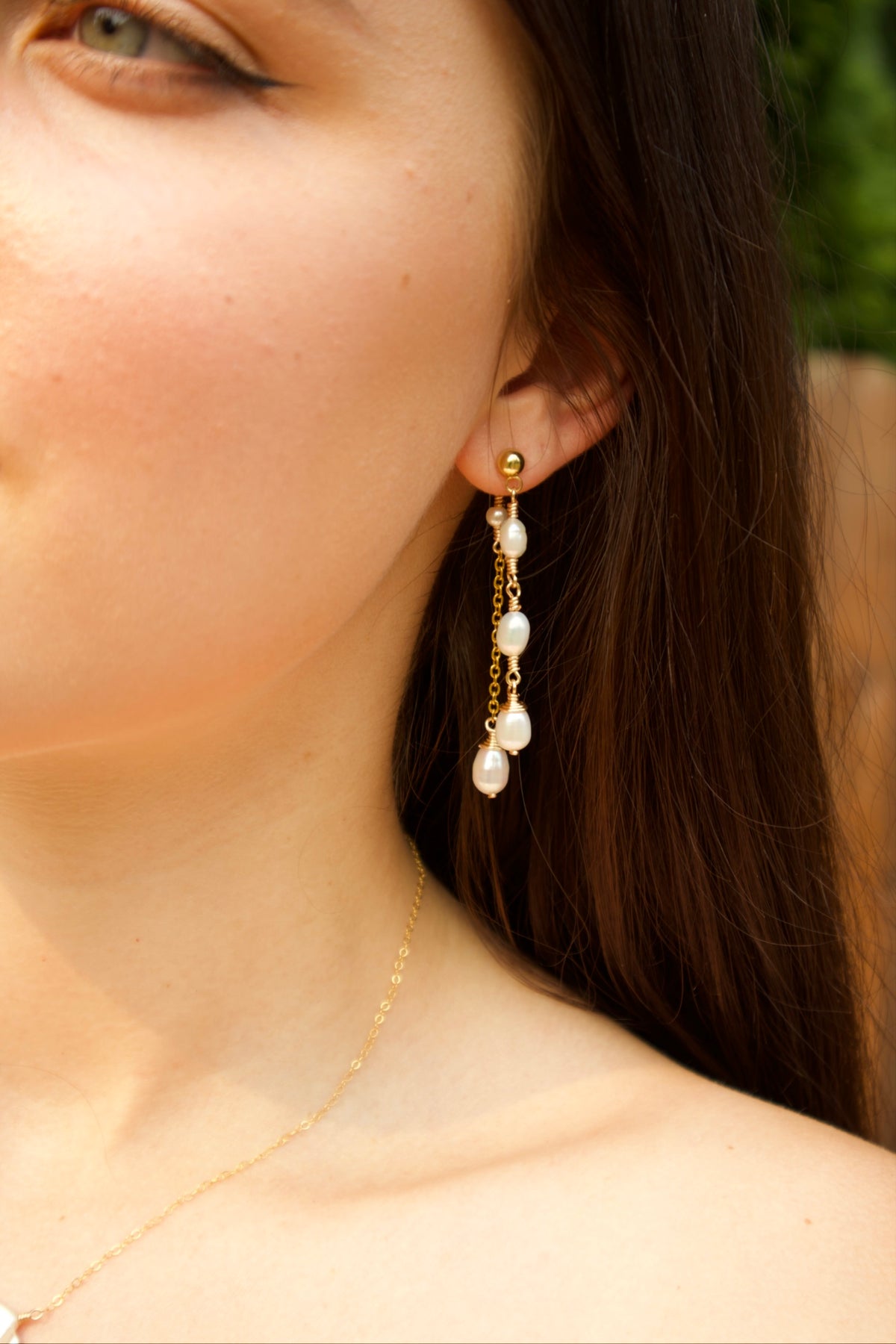 Dreamy Dainty Freshwater Pearl Studs