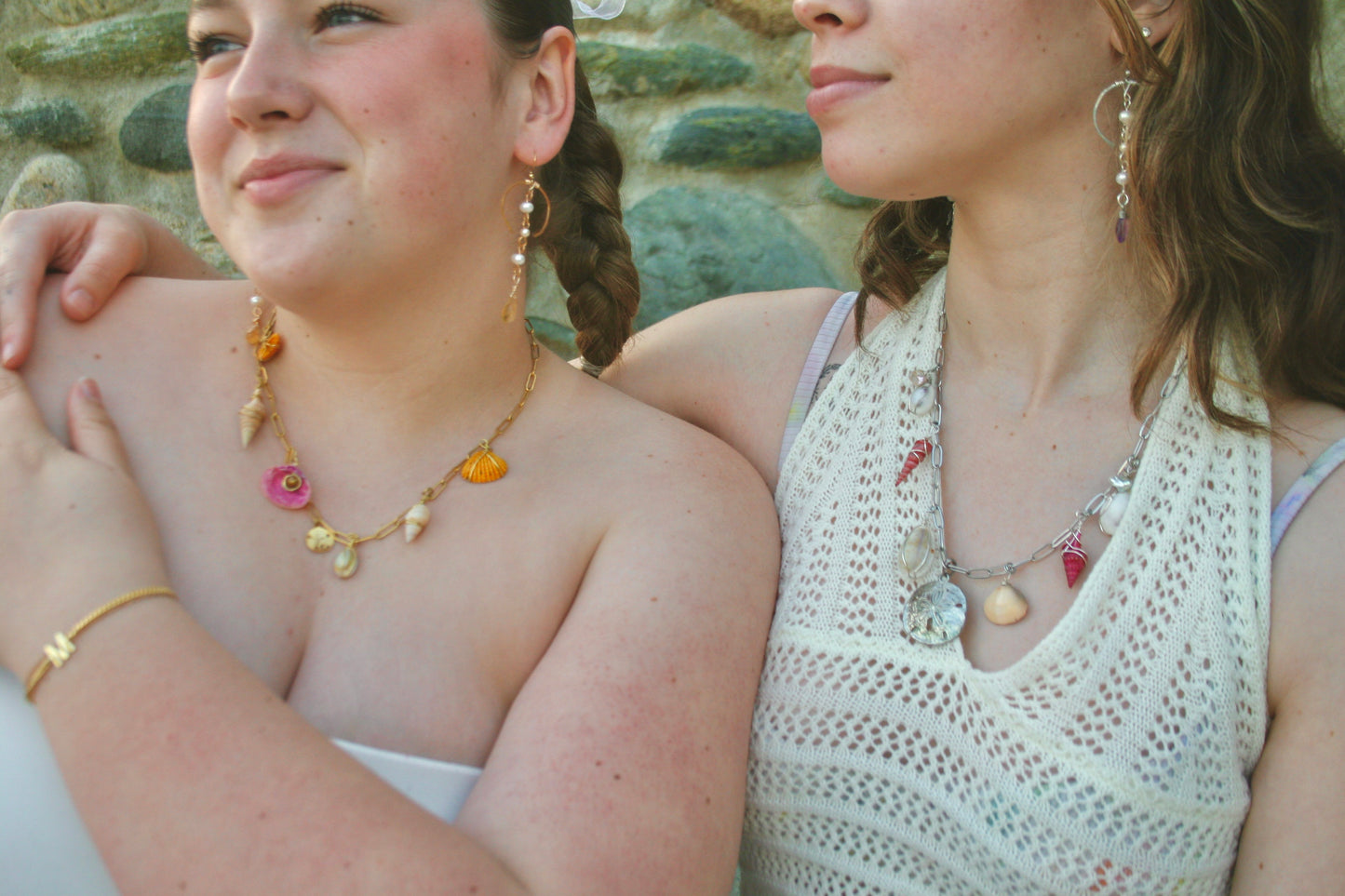 Coastal Sand Dollar Charm Necklace