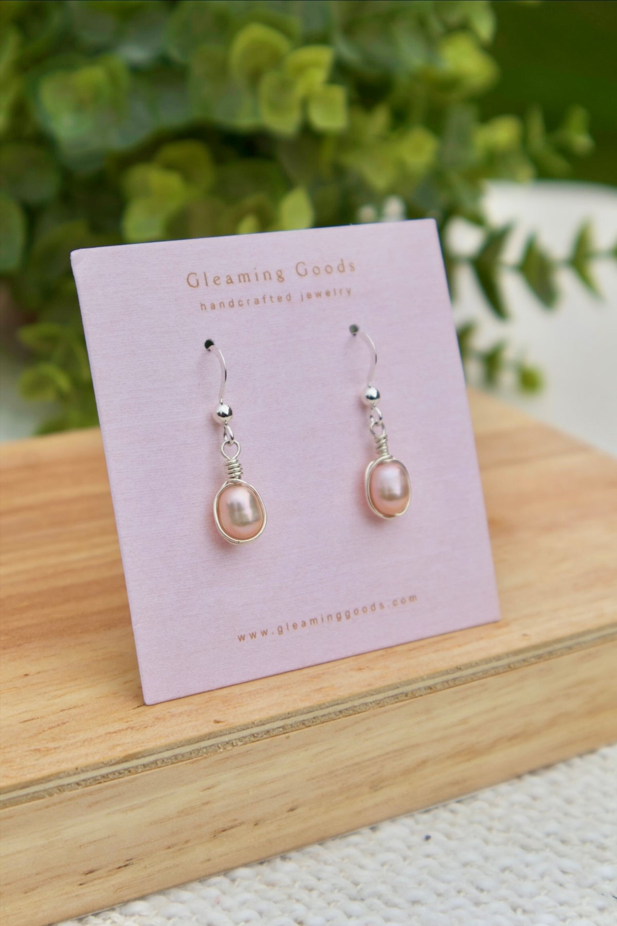 Freshwater Pearl Single Drop Earrings