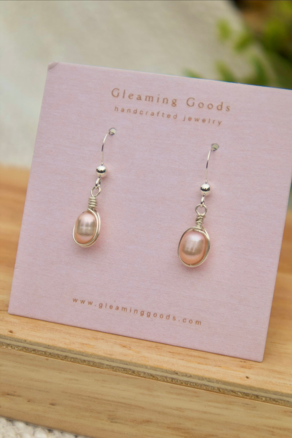Freshwater Pearl Single Drop Earrings