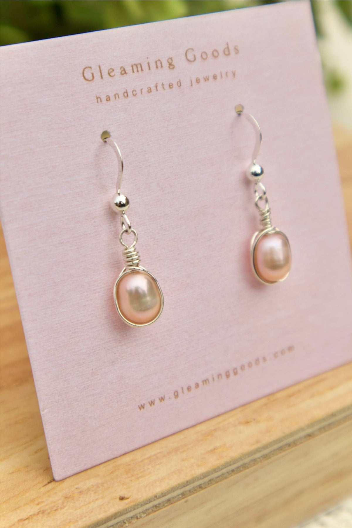 Freshwater Pearl Single Drop Earrings