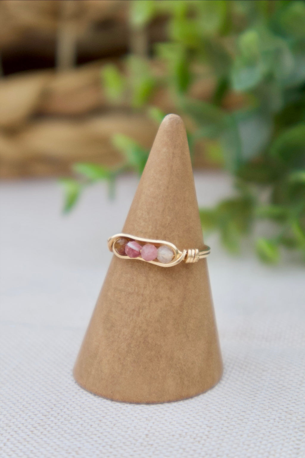 Pink Tourmaline Ring