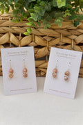 Sunstone Drop Dangles
