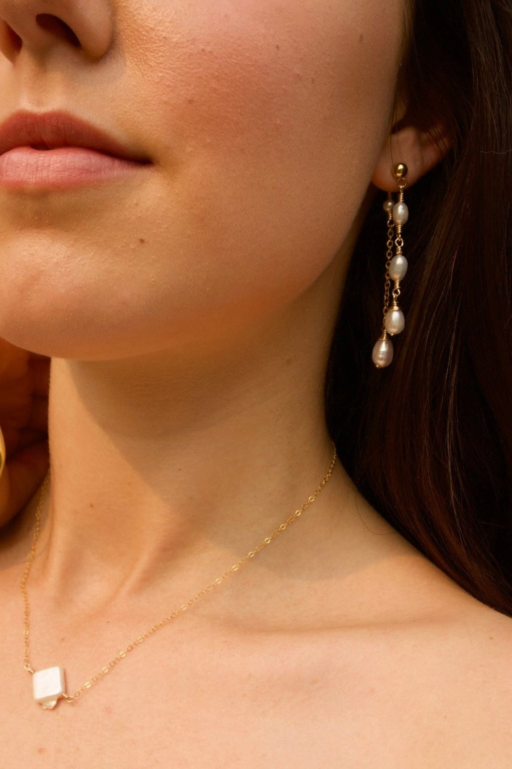 Dreamy Dainty Freshwater Pearl Studs