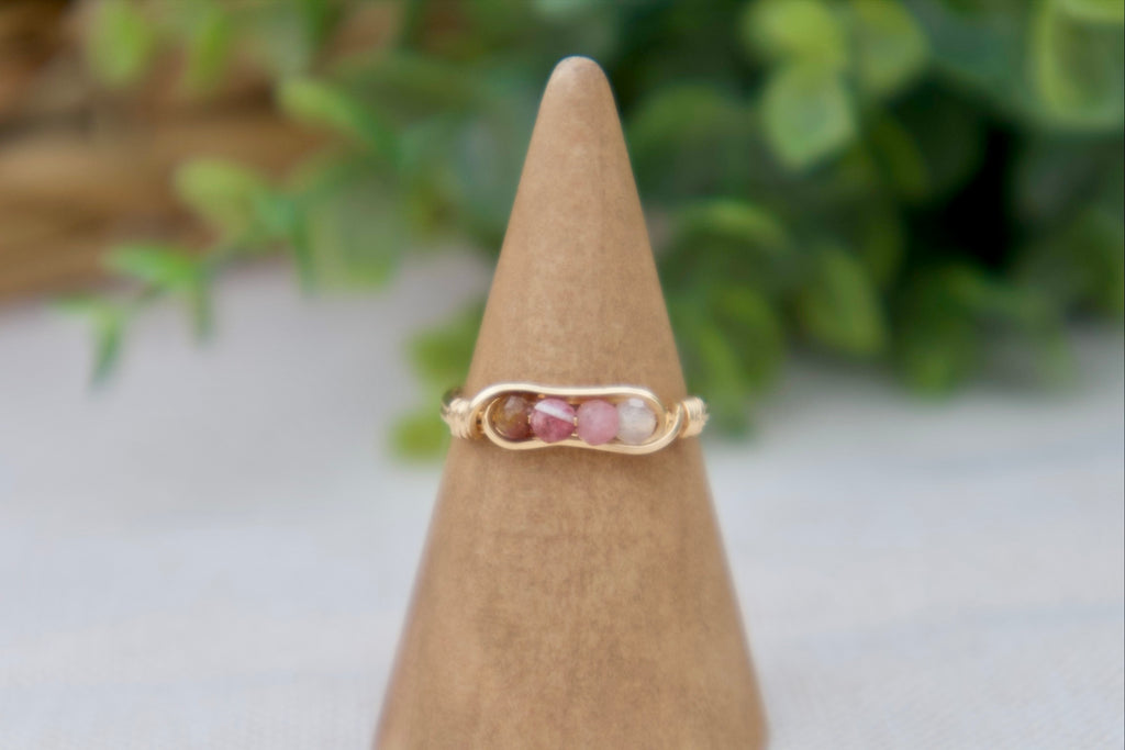 Pink Tourmaline Ring