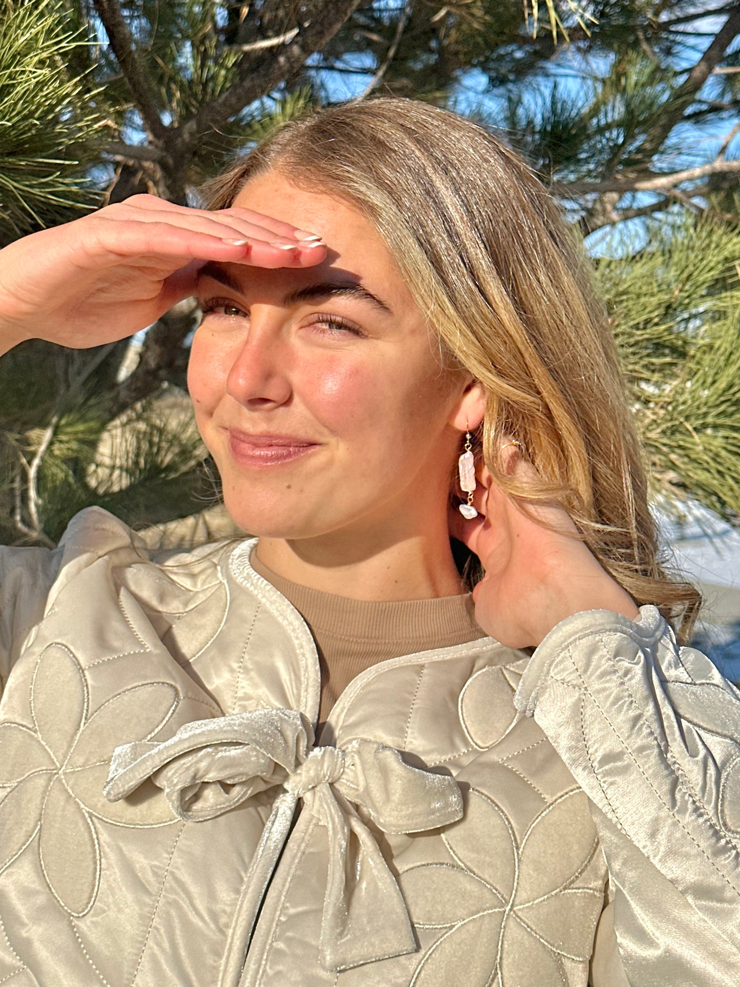 Baroque Pearl Dangles