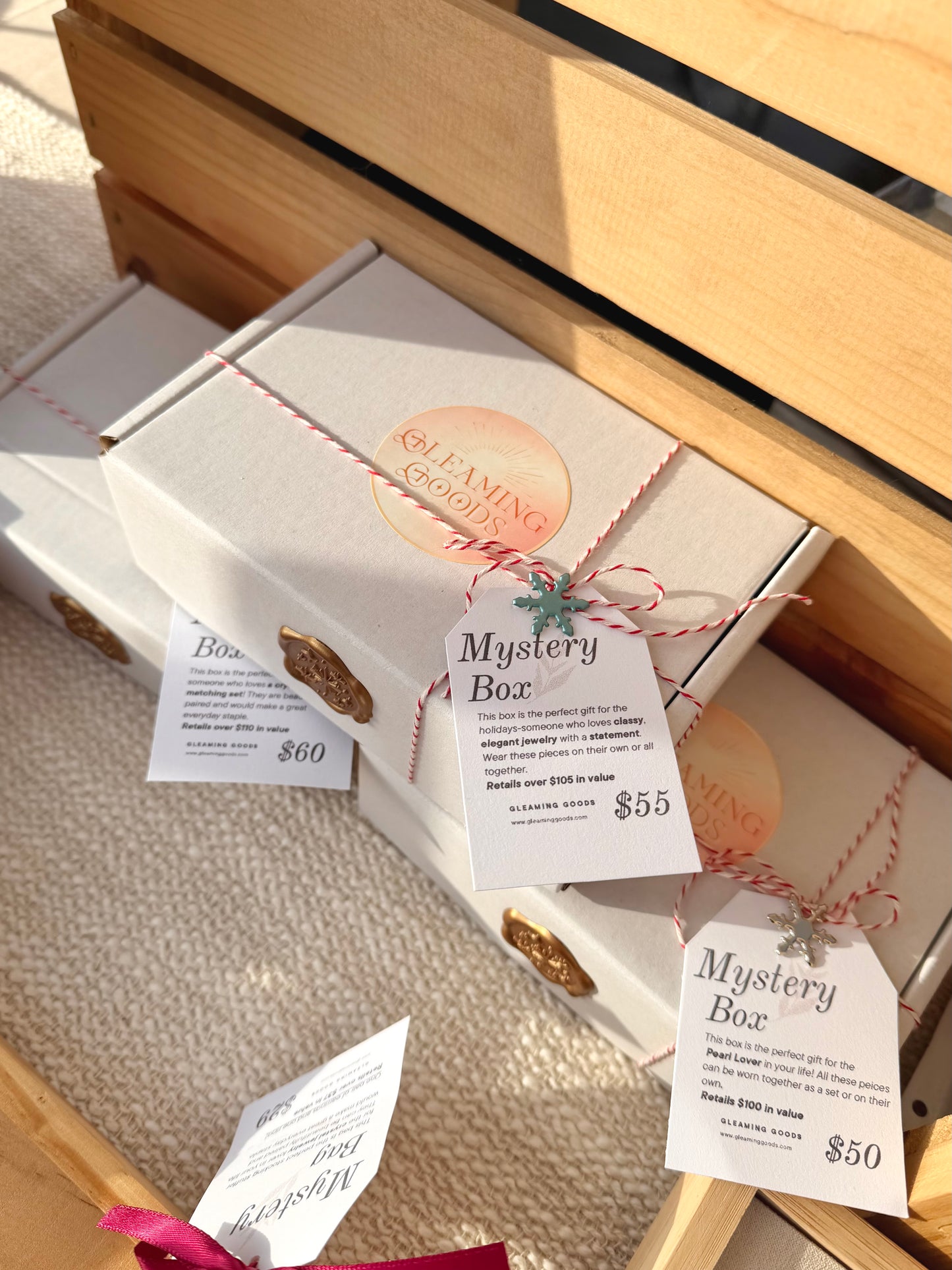 Mystery Holiday Gift Boxes & Stocking Stuffers