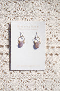 Gold Filled Delicate Tiffany Stone Hoops