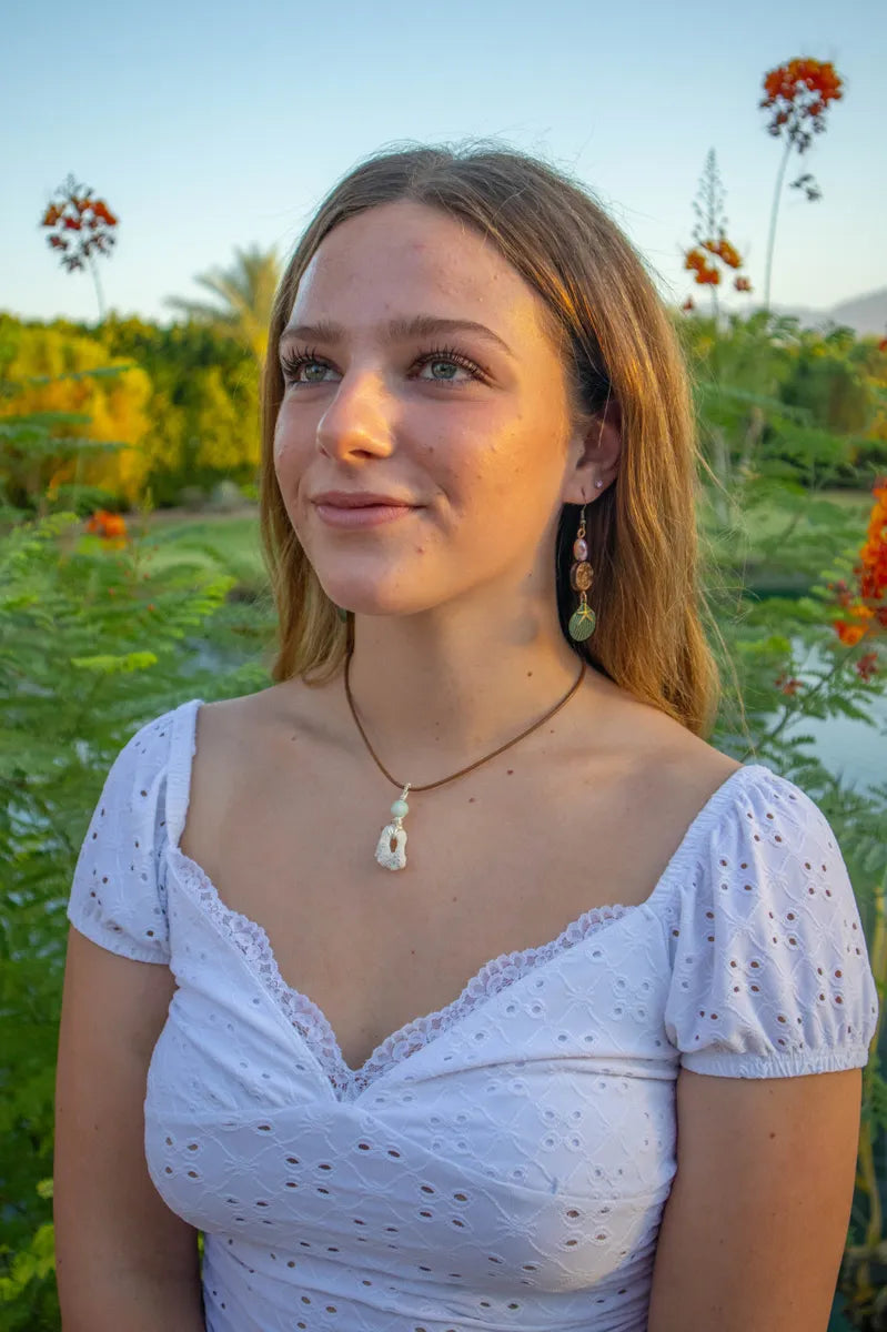 Coastal Coral Choker Necklace