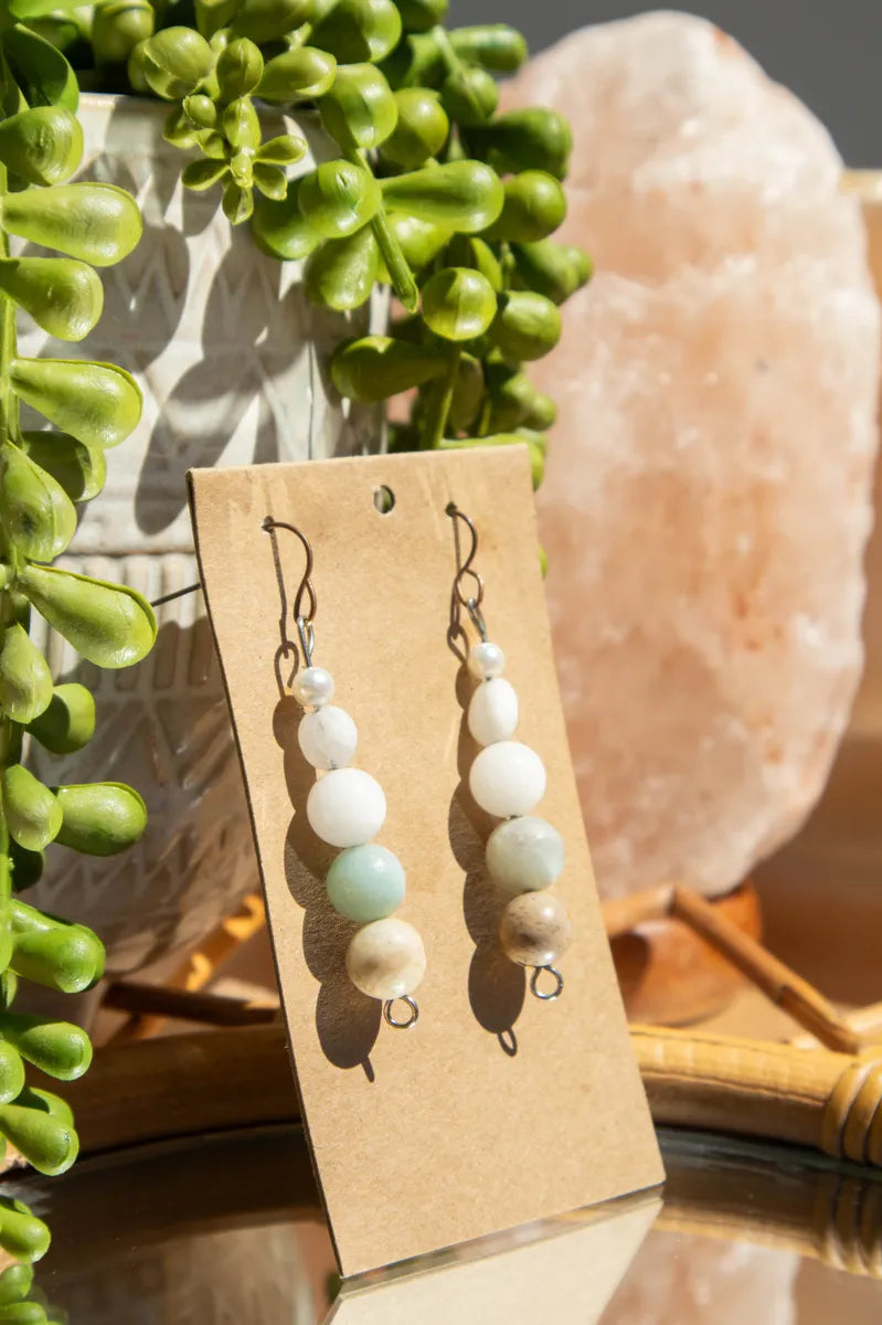 Coastal Pearl Earrings