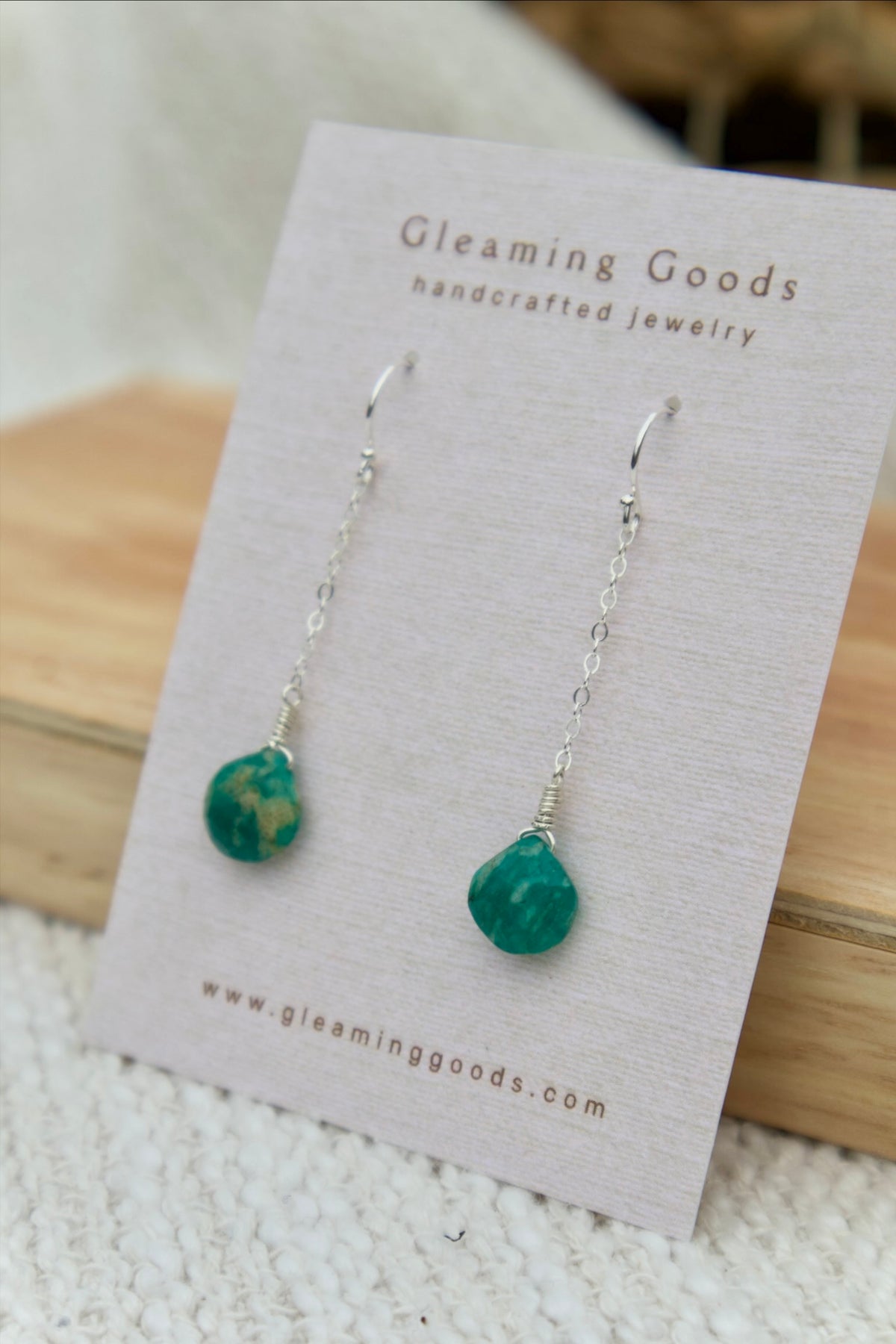Custom Gemstone Chain Dangles