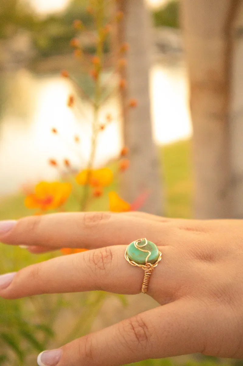 Aqua Riptide Ocean Ring