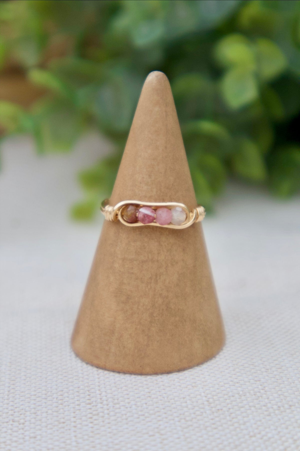 Pink Tourmaline Ring