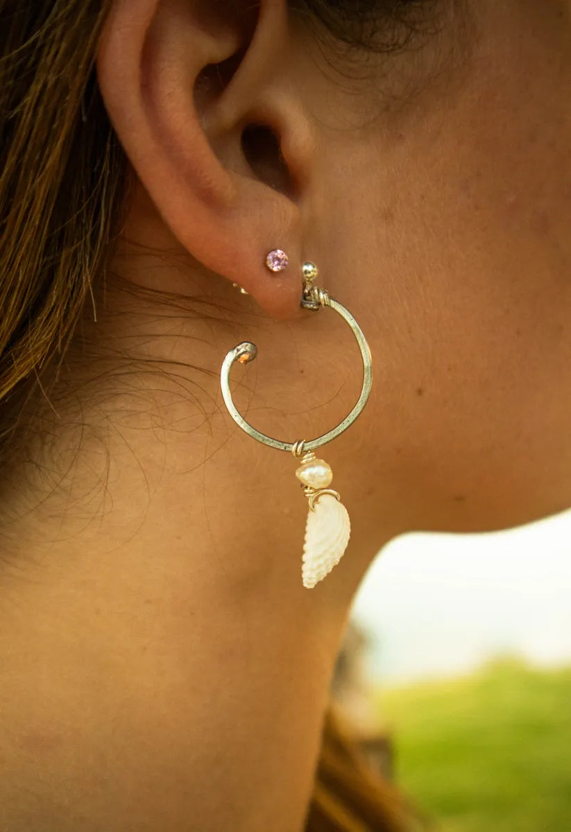 Spirit of the Sea Hoop Earrings