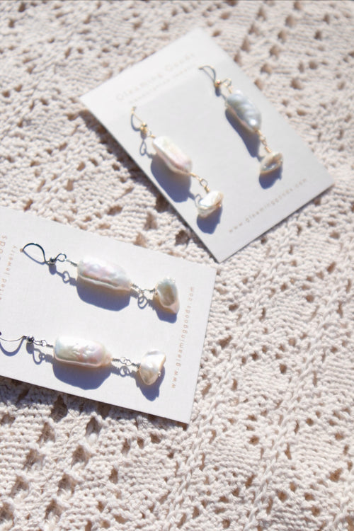 Baroque Pearl Dangles