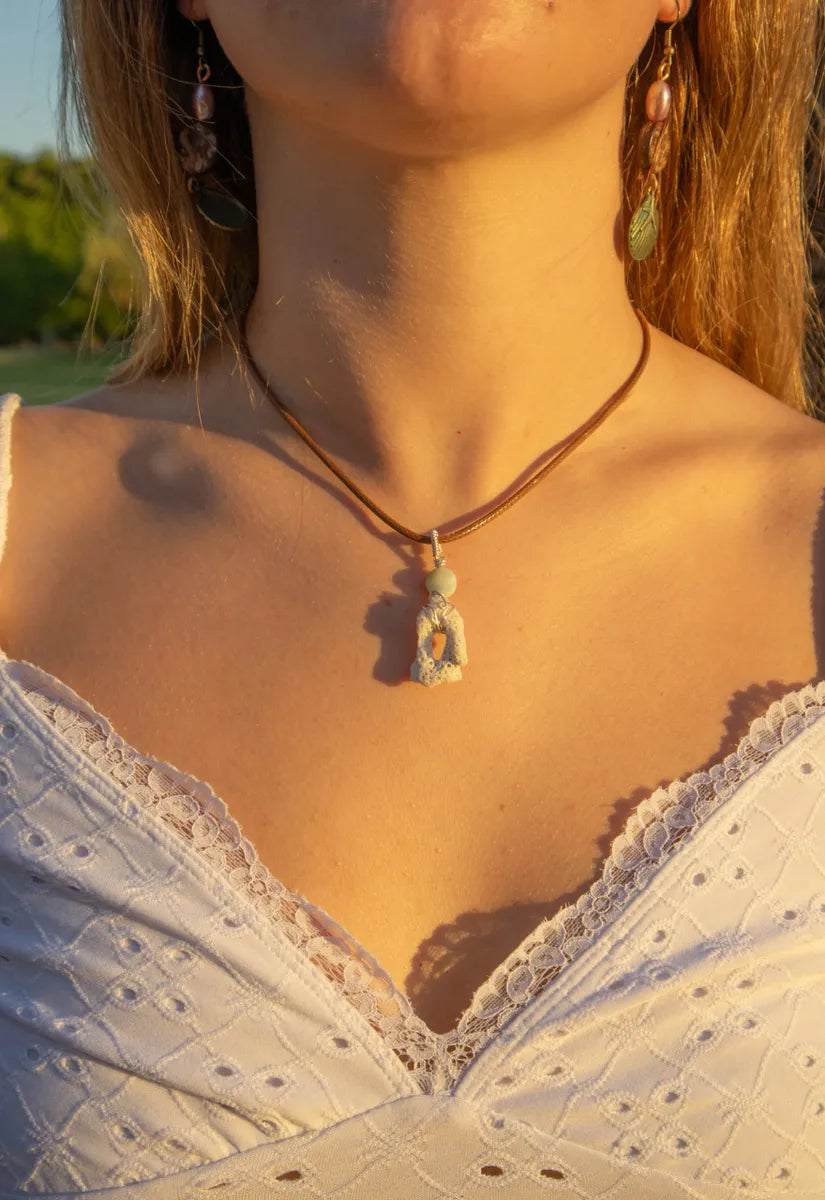 Coastal Coral Choker Necklace