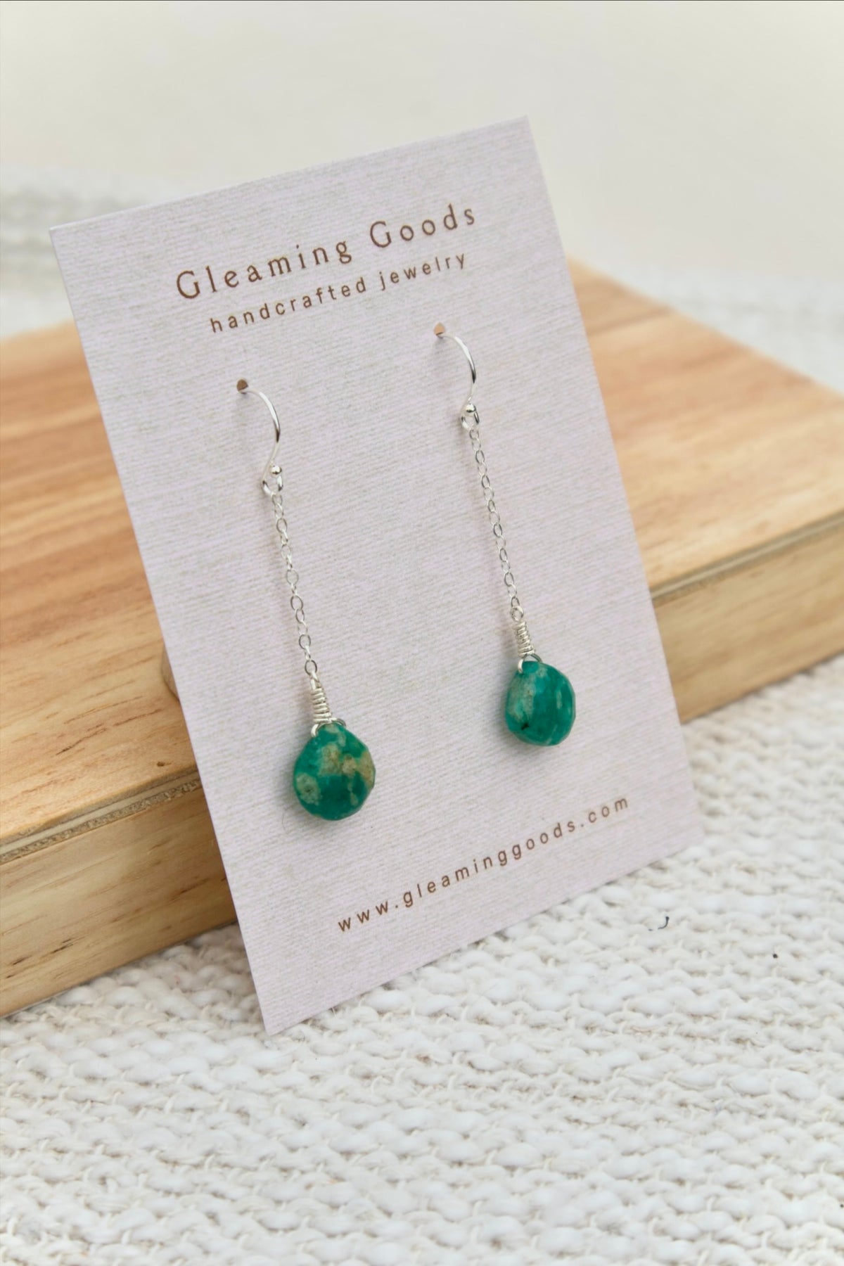 Custom Gemstone Chain Dangles