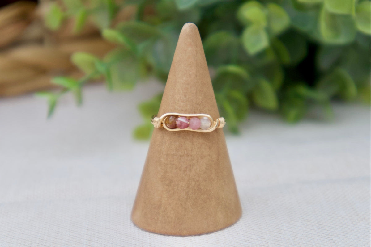 Pink Tourmaline Ring