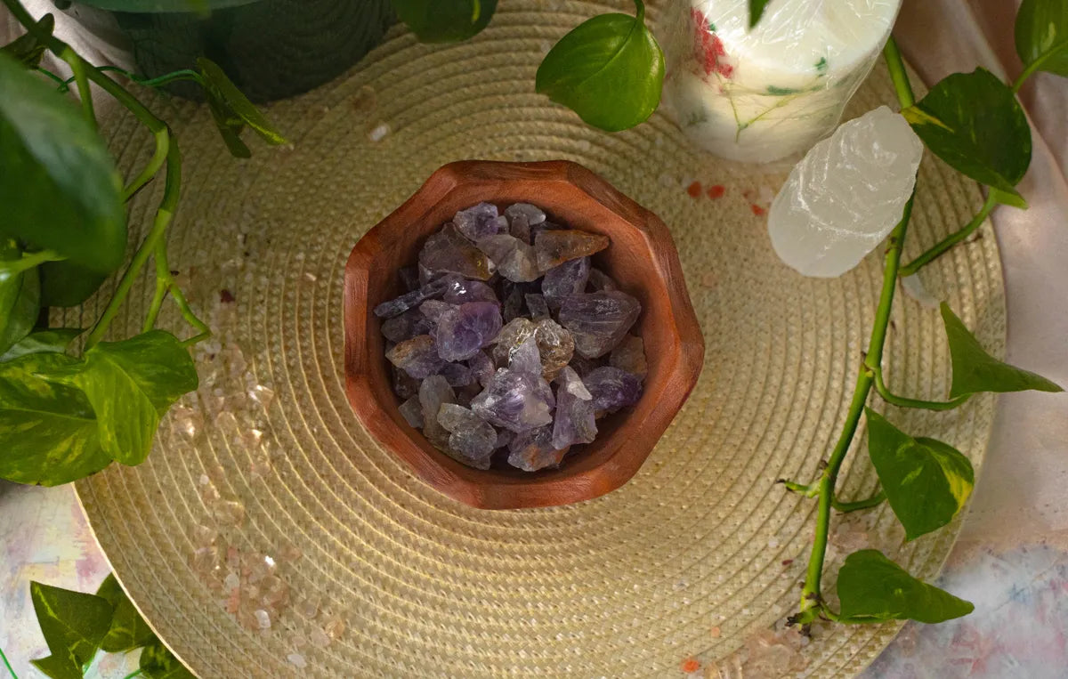 Raw Amethyst Chips