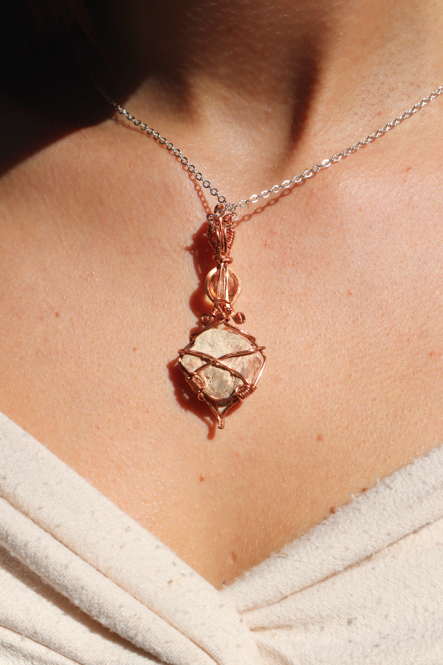 Pink Amethyst Pendant