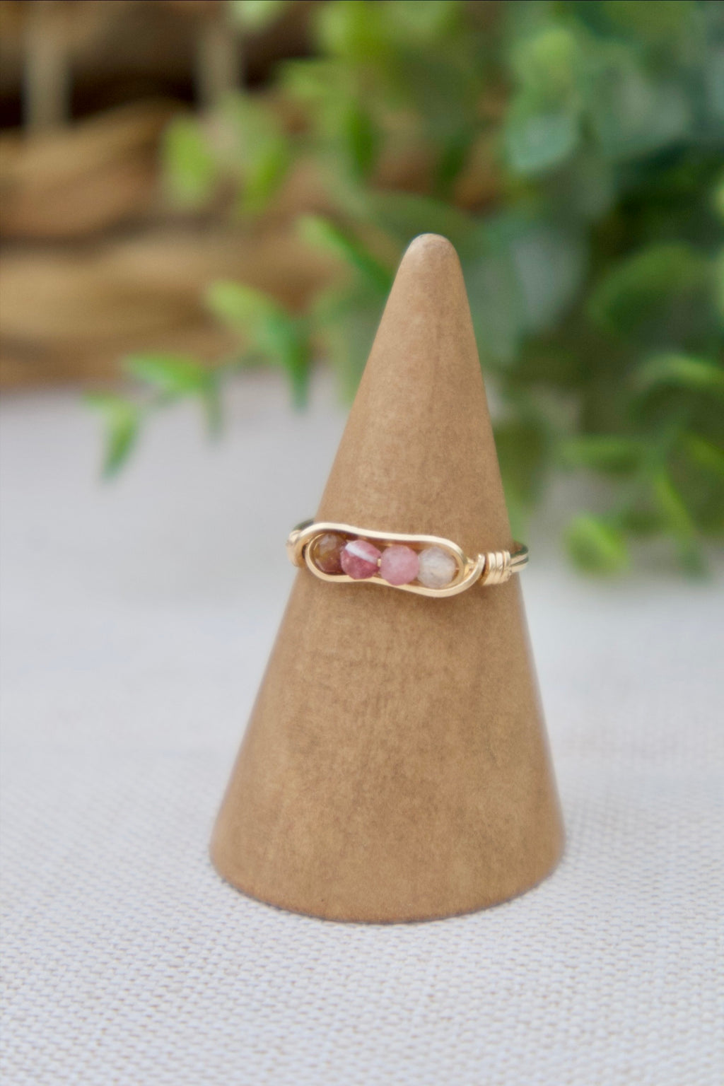 Pink Tourmaline Ring