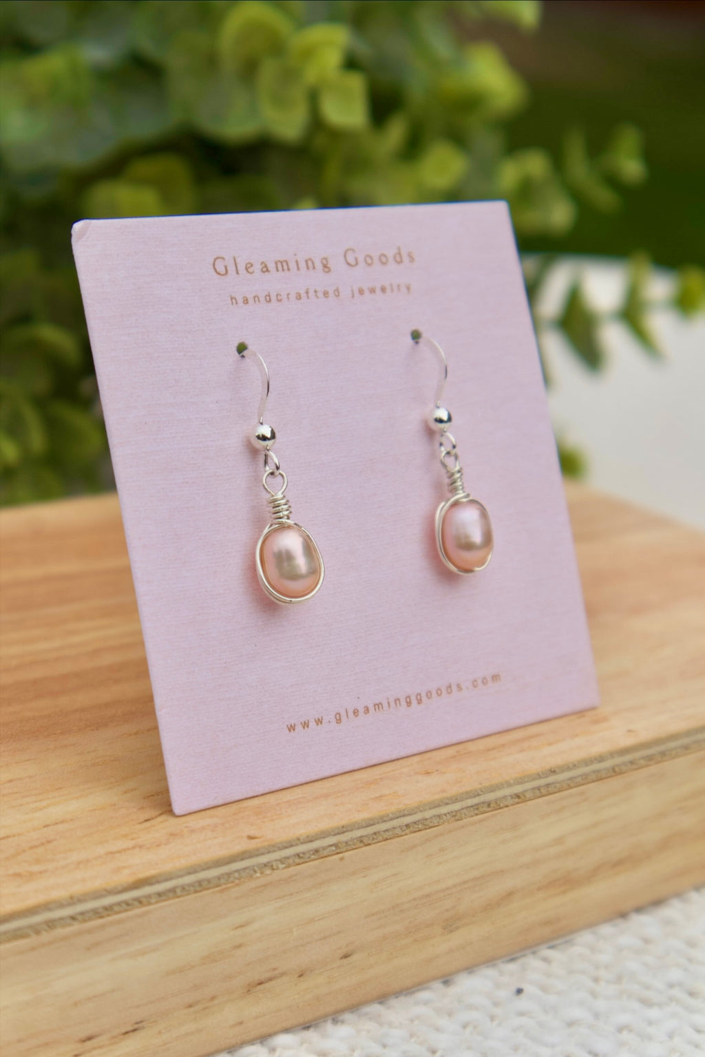 Freshwater Pearl Single Drop Earrings