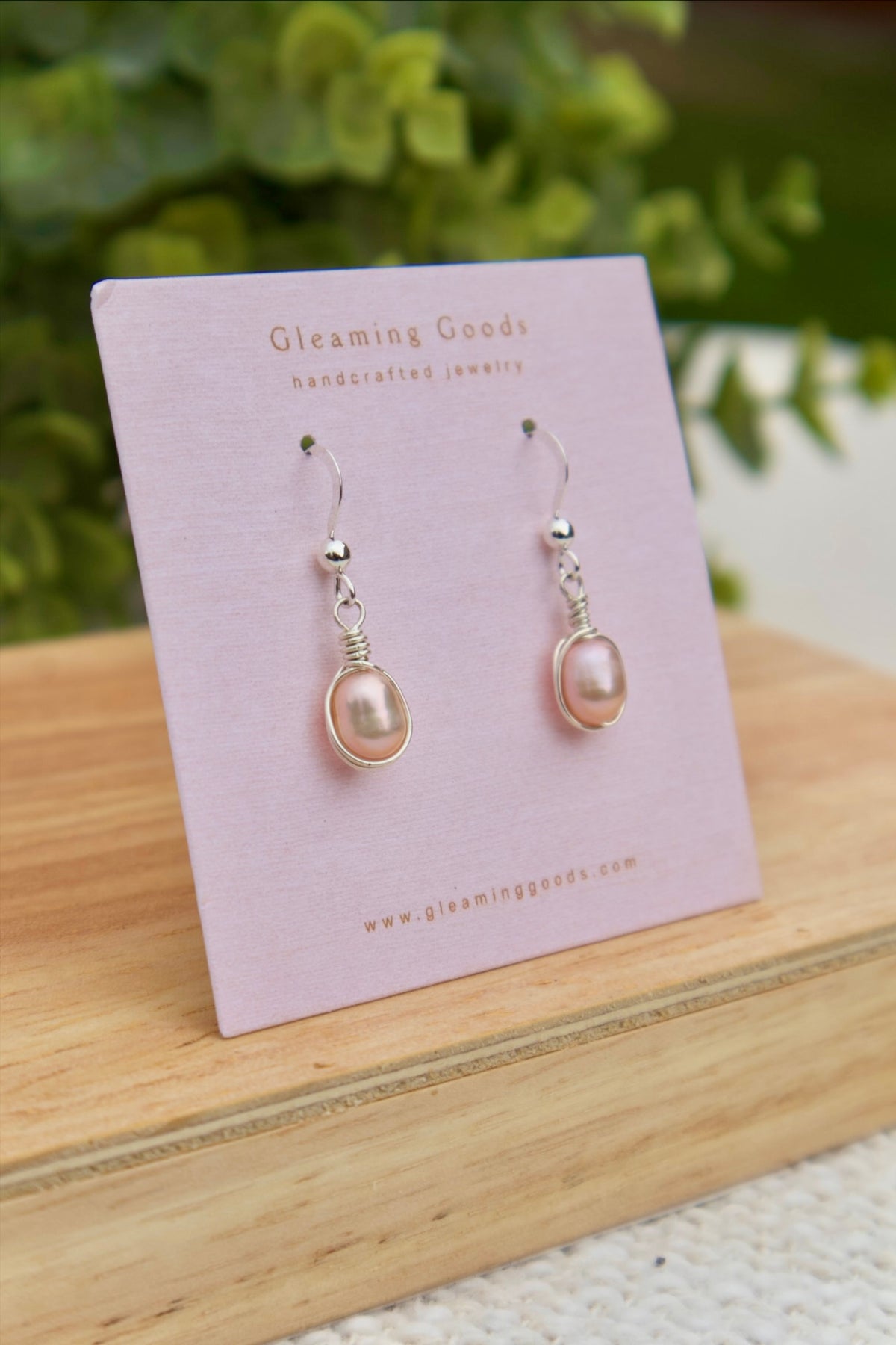Freshwater Pearl Single Drop Earrings