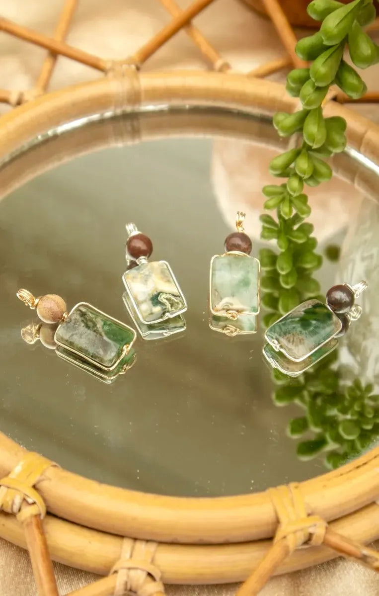 Ocean Jasper Pendants