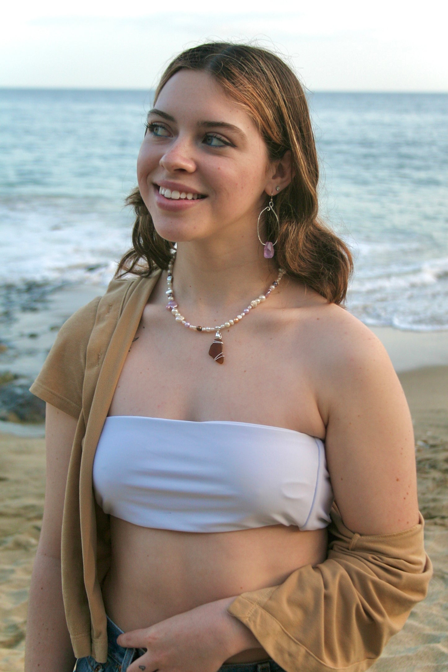 Lili Sea Glass Necklace