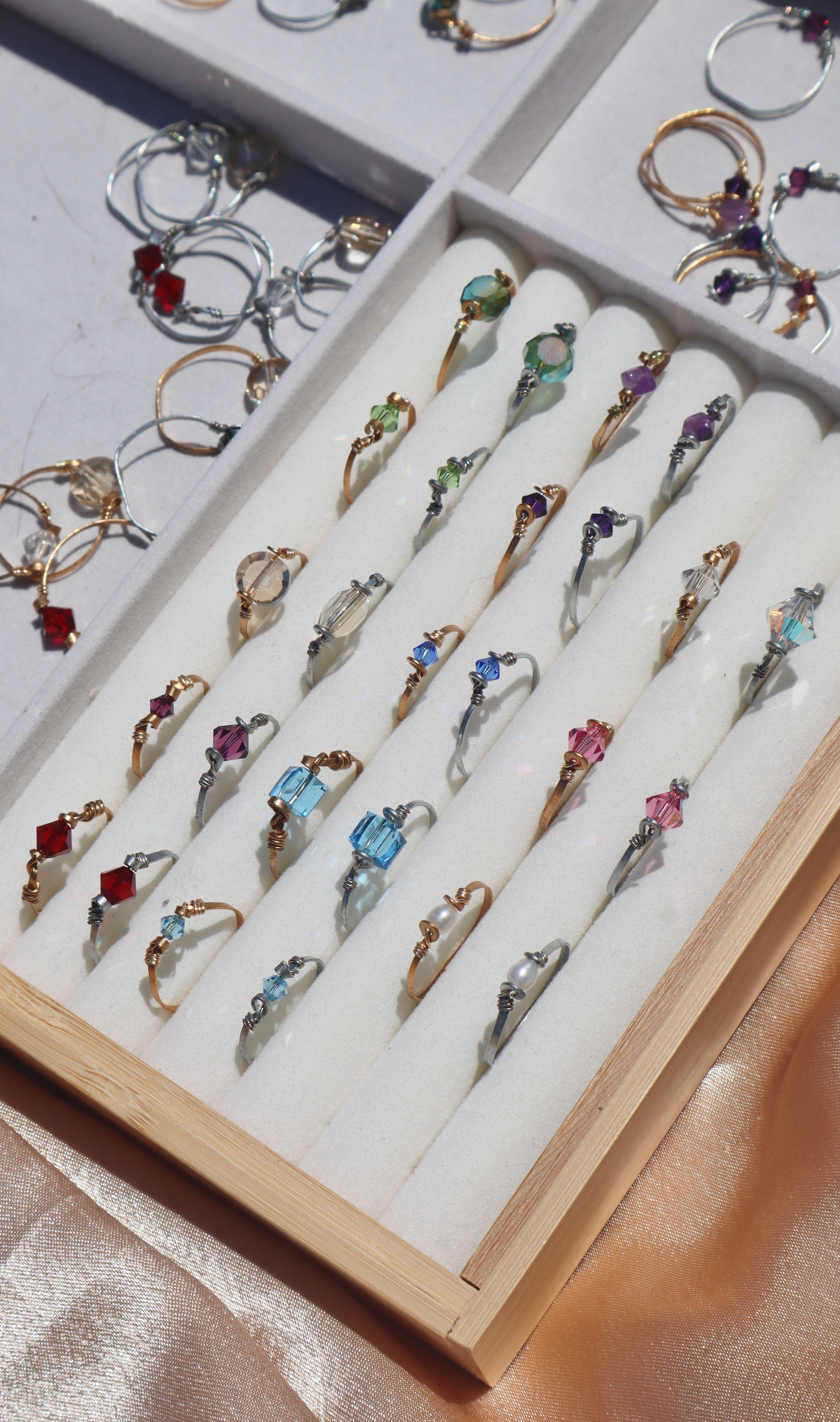 Birthstone Gem Rings