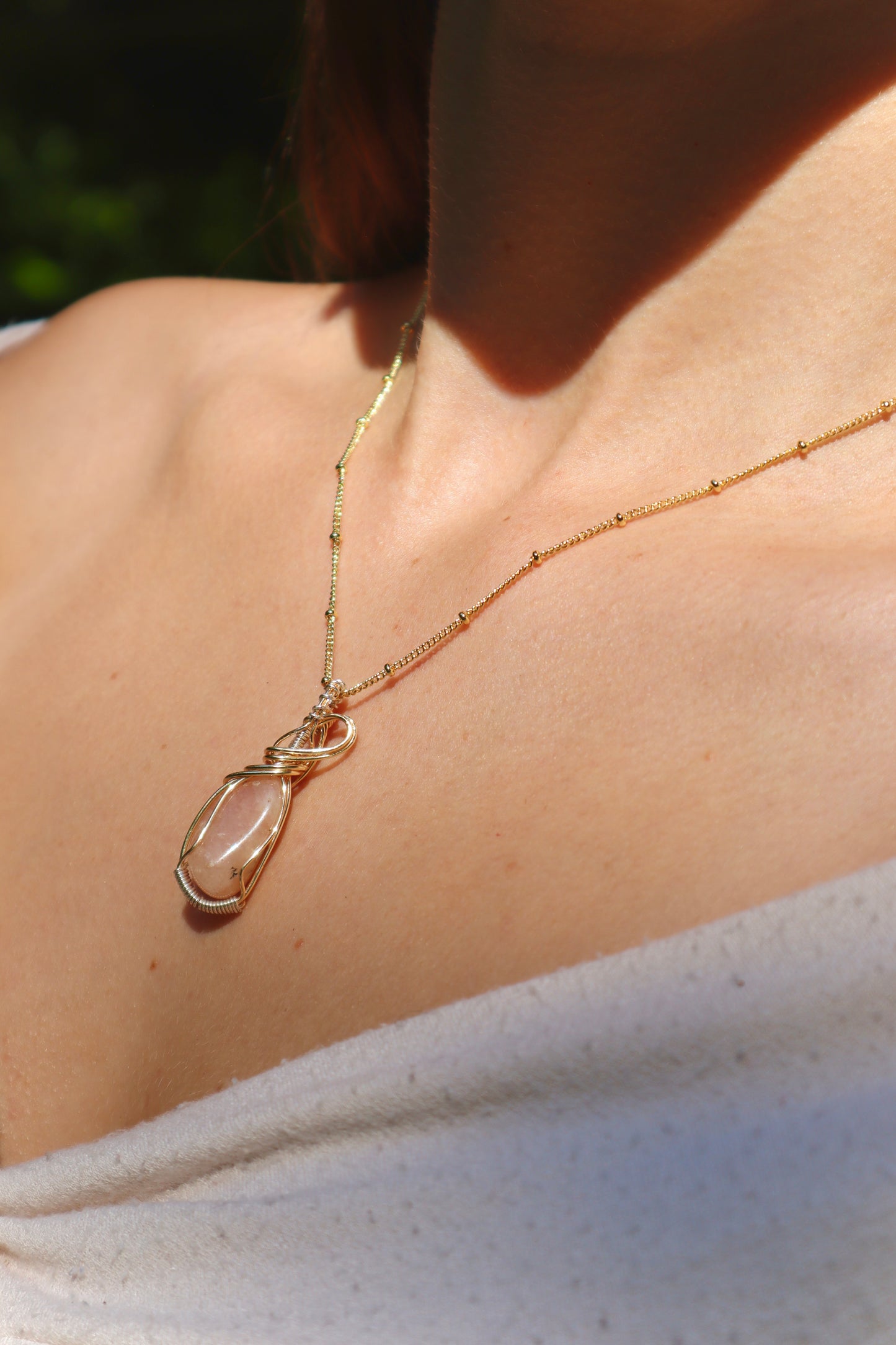 Sunstone Gemstone Pendant