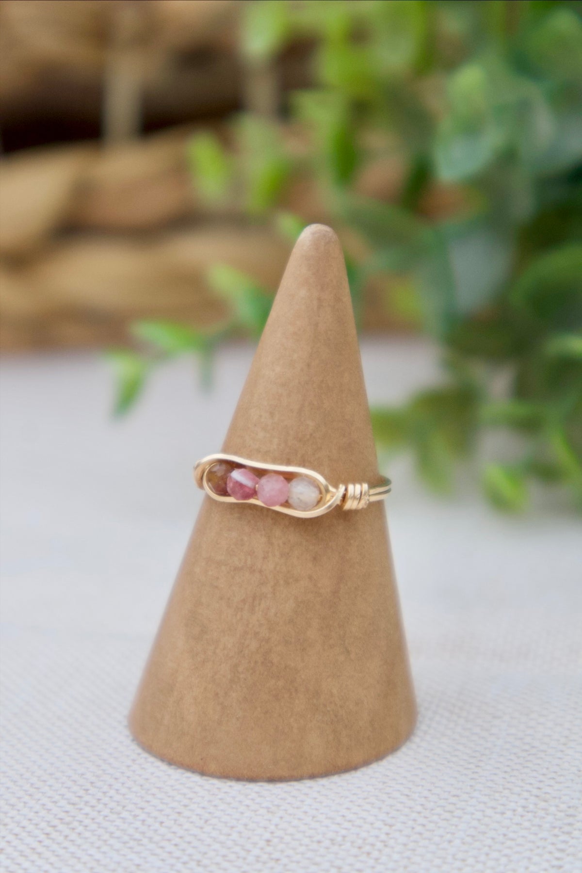 Pink Tourmaline Ring